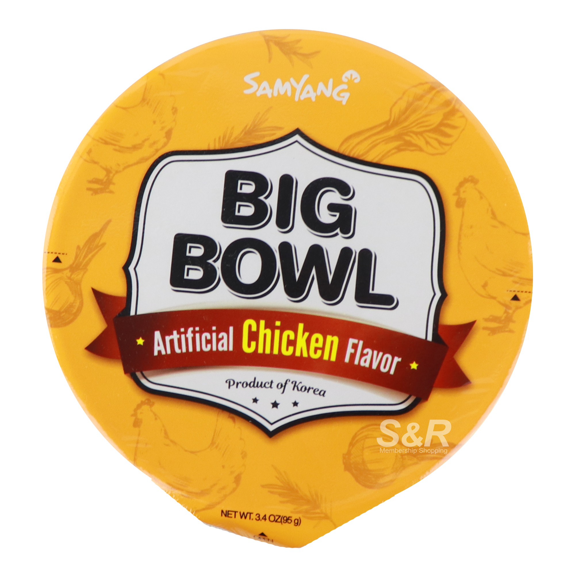 Samyang Big Bowl Artificial Chicken Flavor