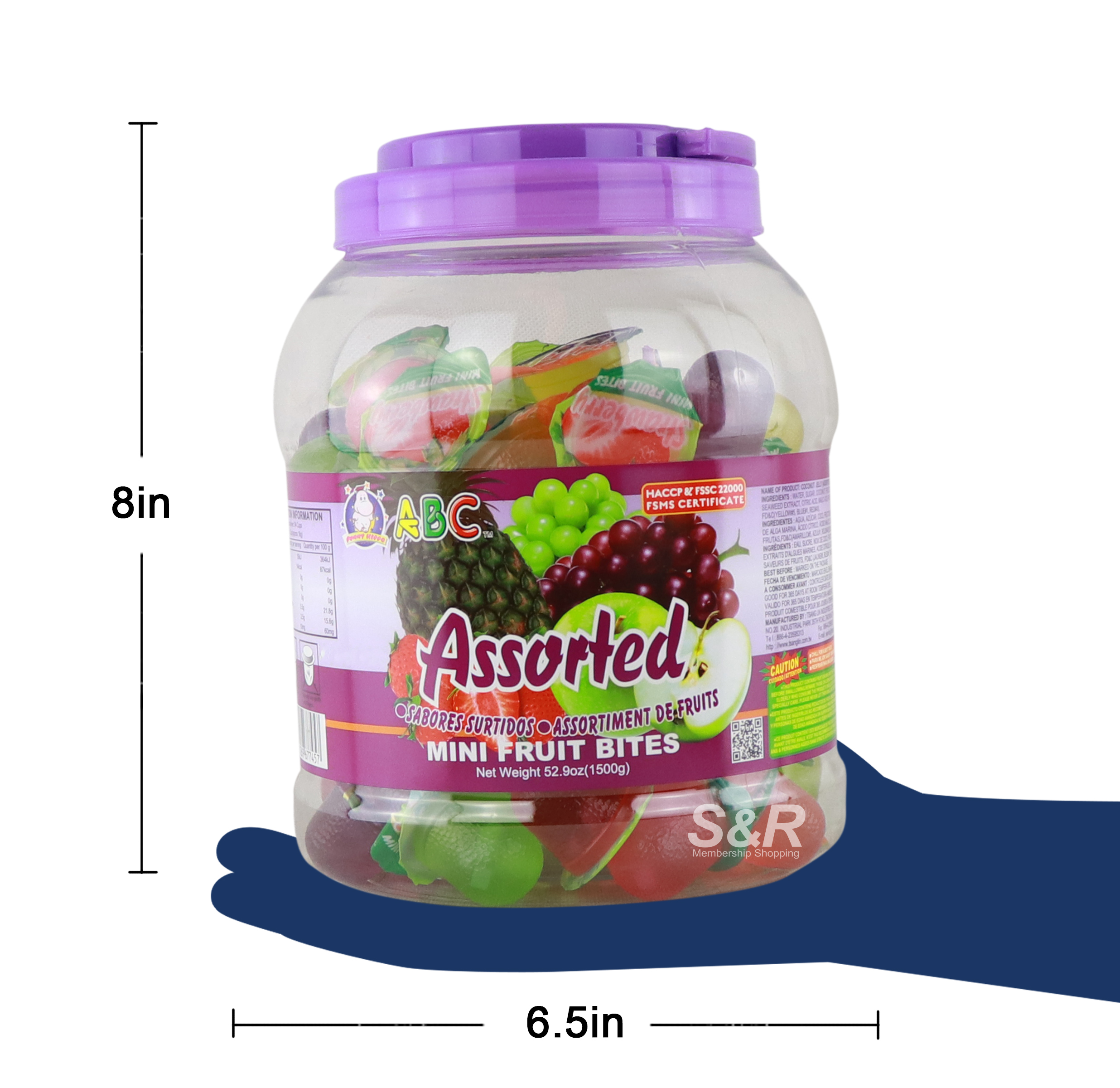 ABC Assorted Mini Fruit Bites