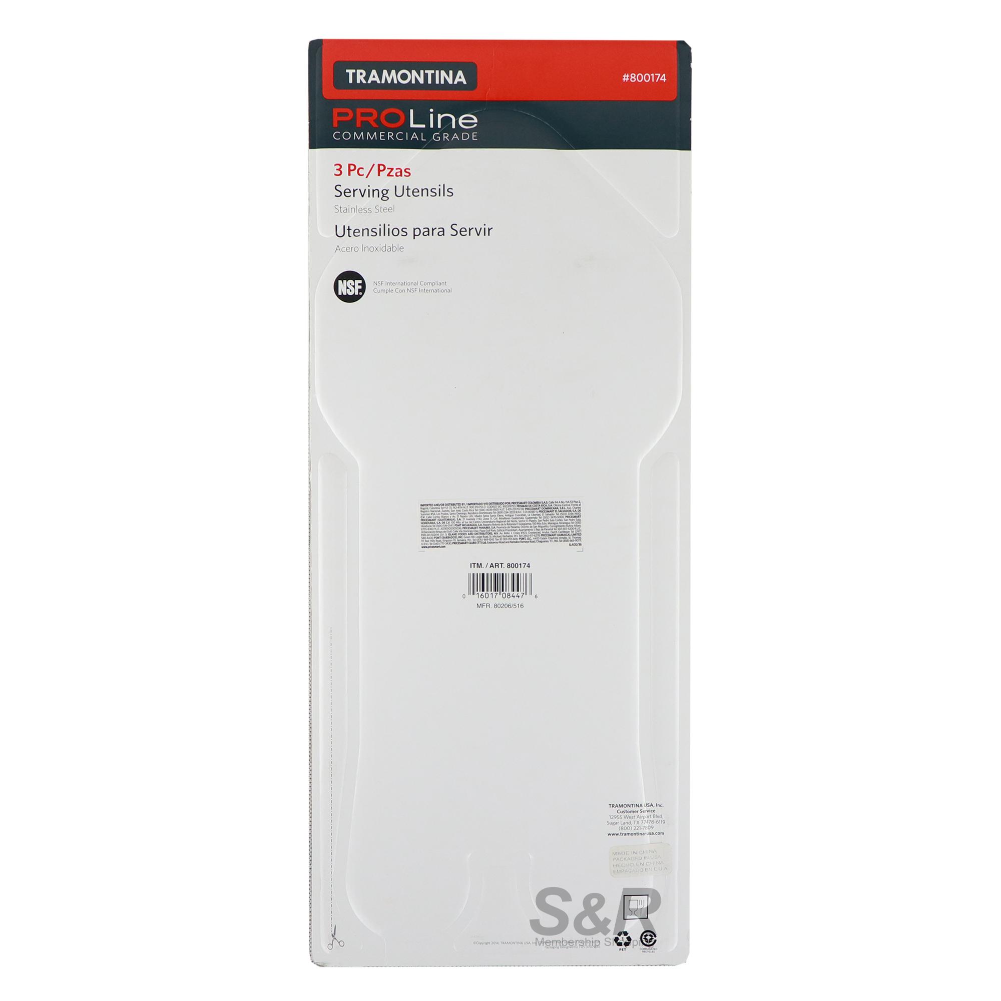 Tramontina Proline Commercial Grade Serving Utensils 3pcs