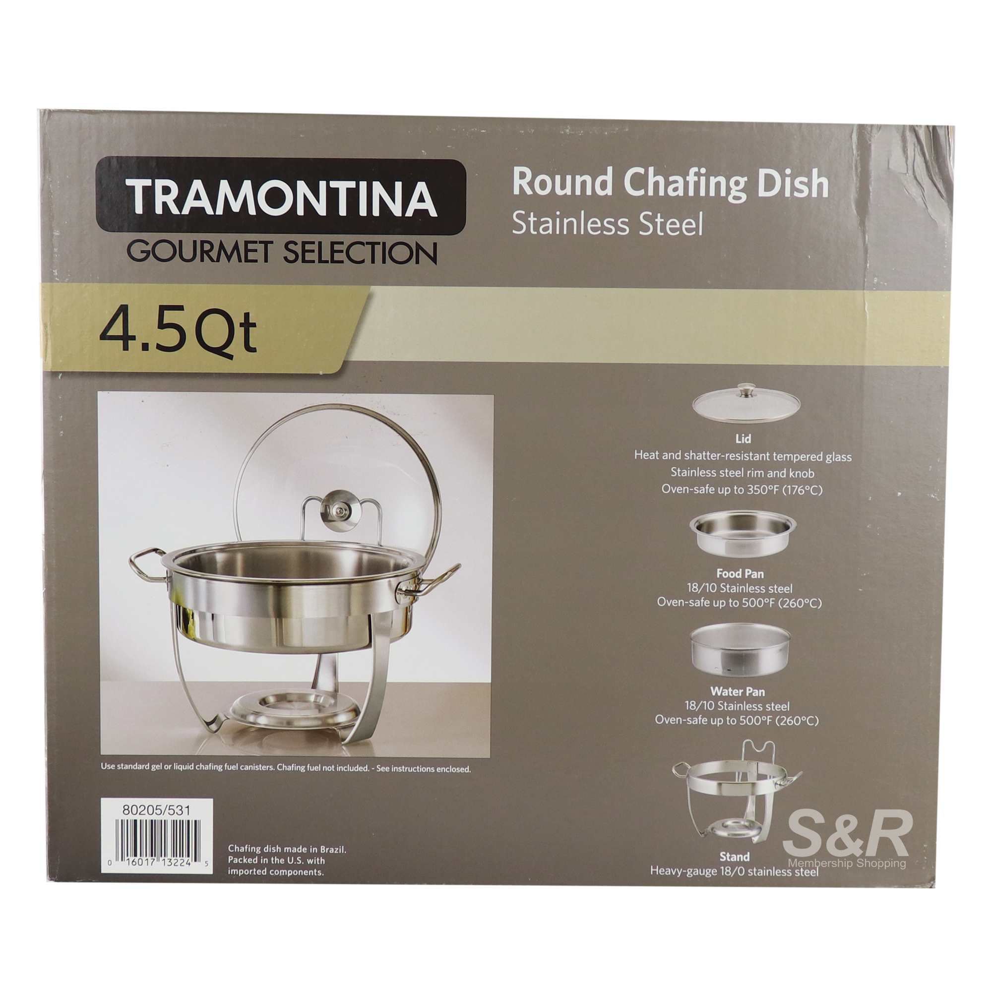 Tramontina Round Chafing Dish