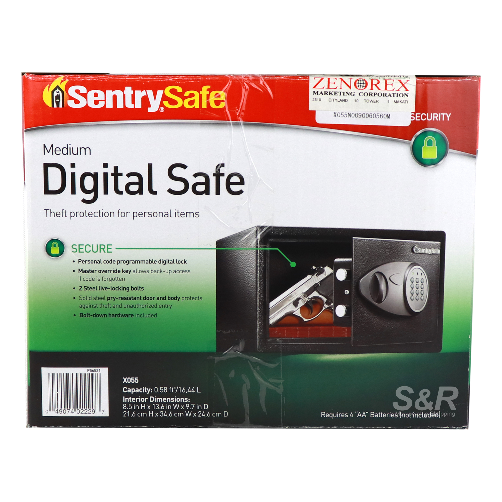 Sentry Safe Digital Safe Box