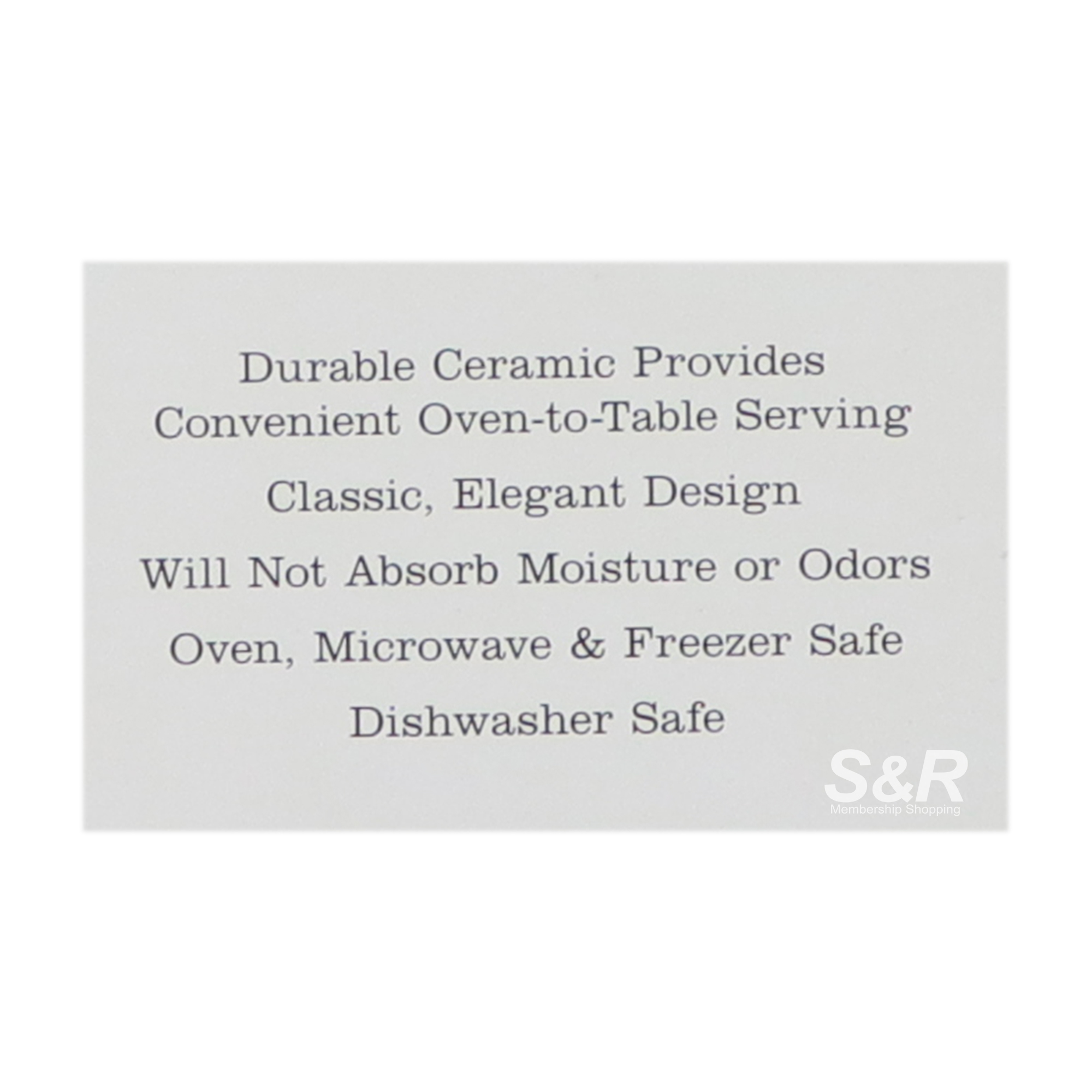 Cuisinart Ceramic Bakeware