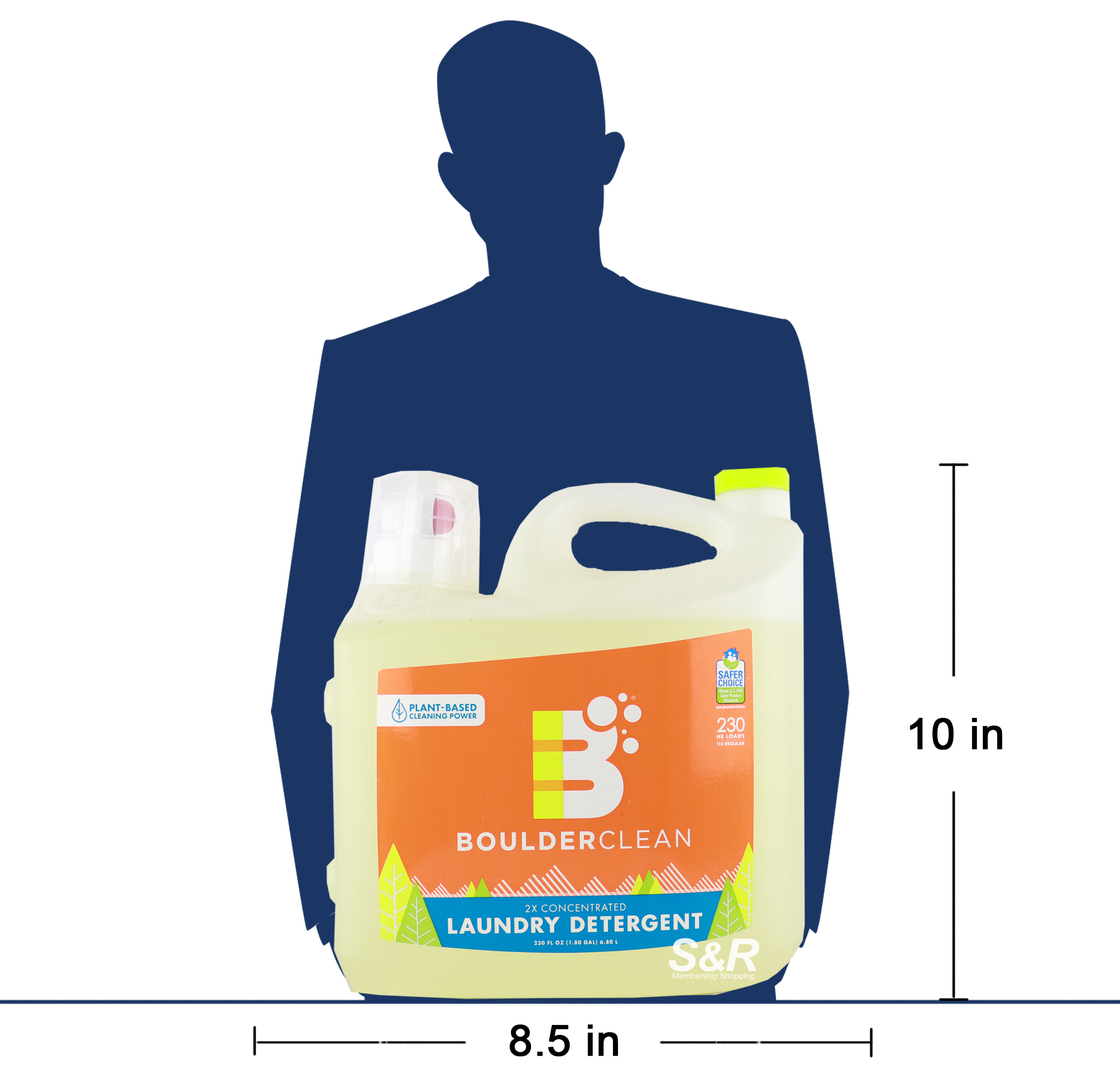 Boulder Clean Laundry Detergent 2.8L