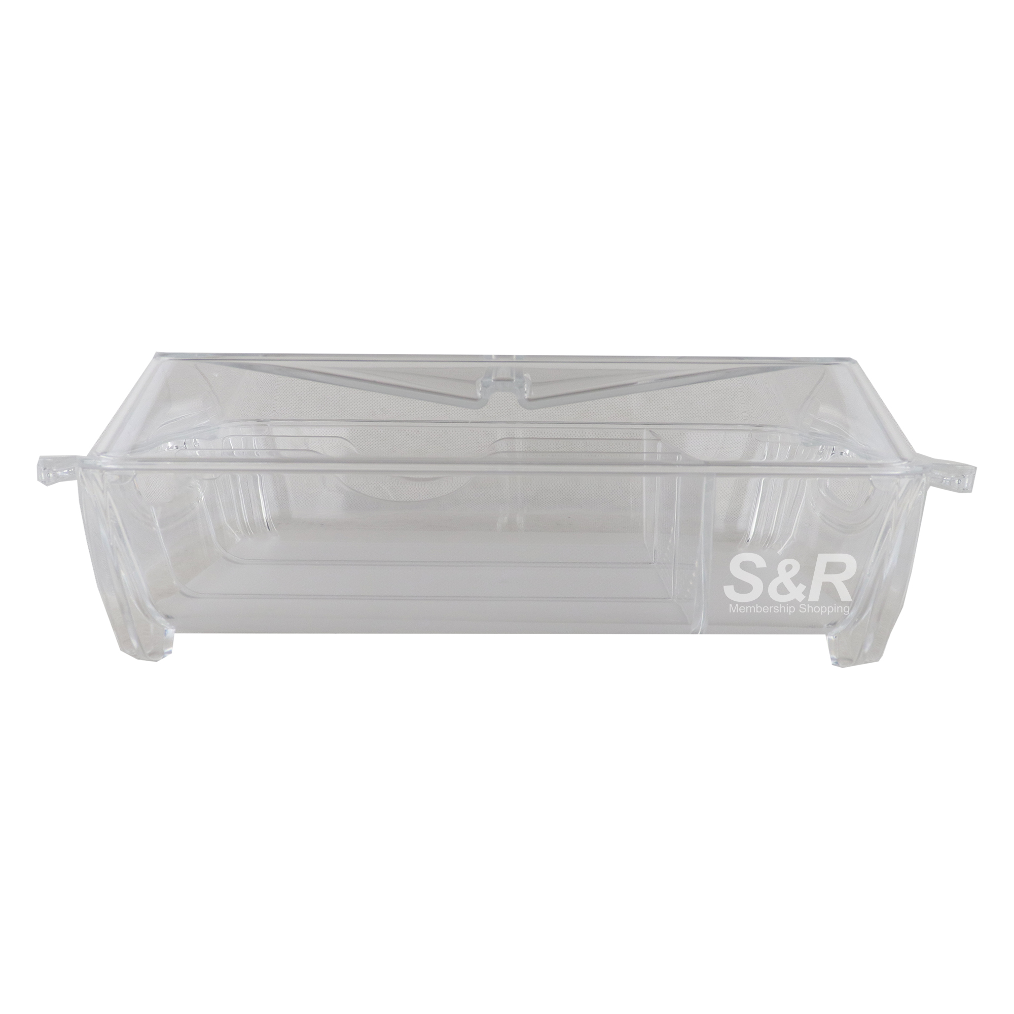 Crystal Acrylic Flatware Tray