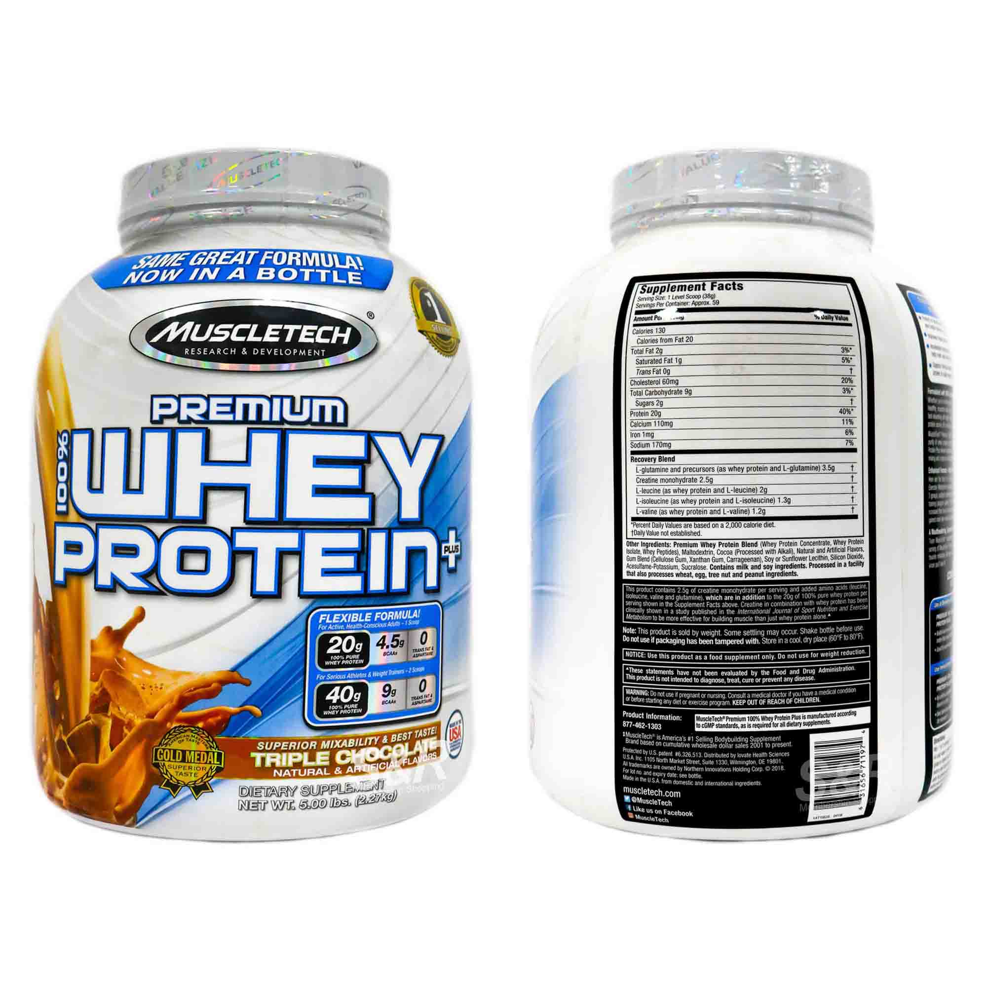 Muscletech Premium Whey Protein Plus