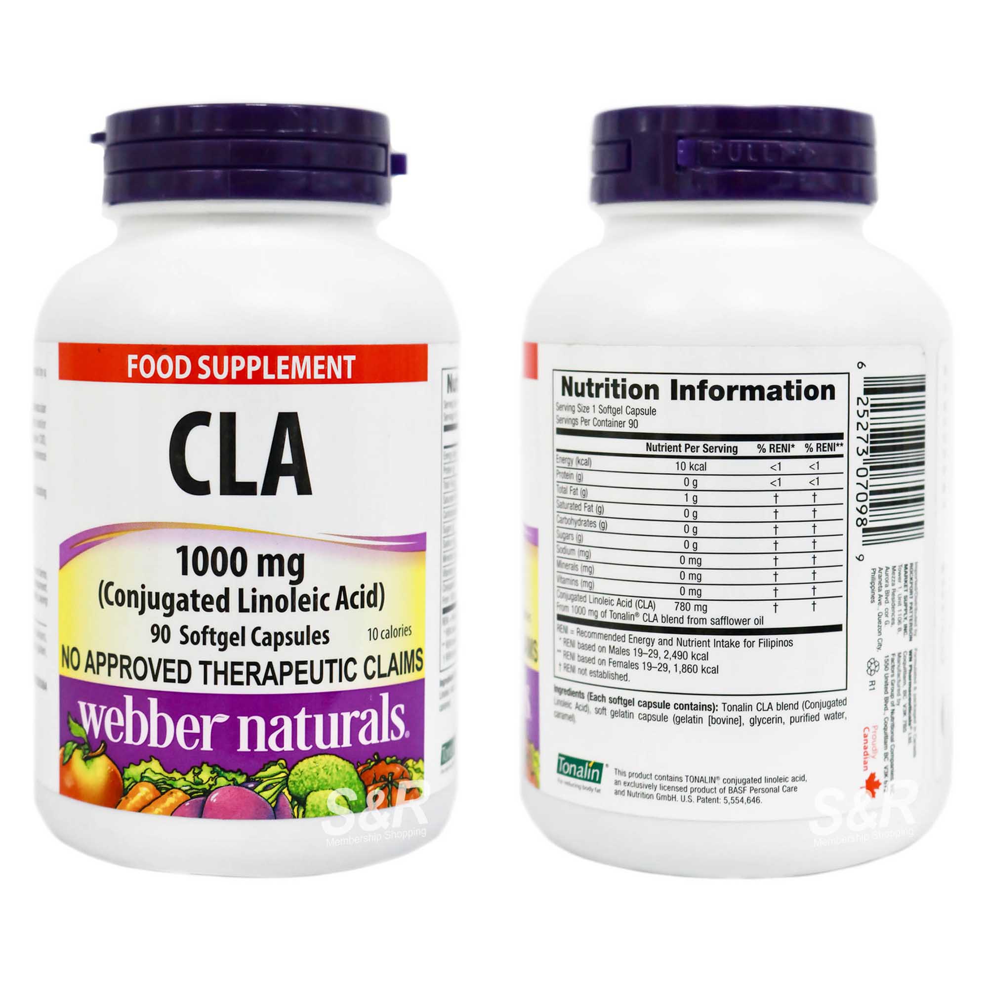 Webber Naturals Conjugated Linoleic Acid