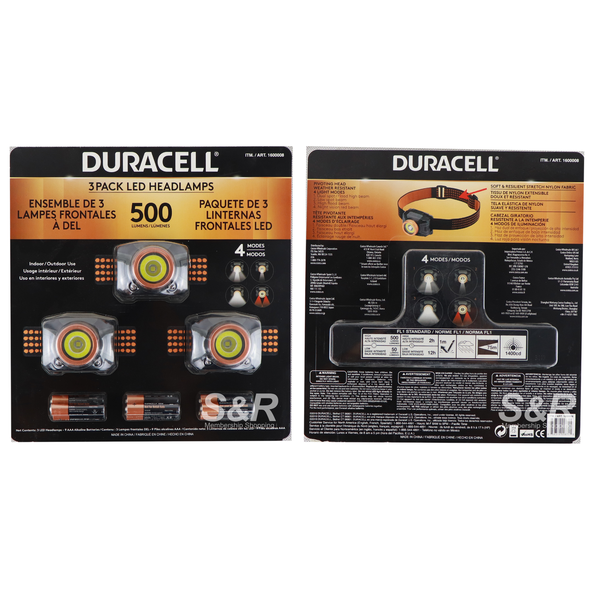 Duracell LED Headlamps