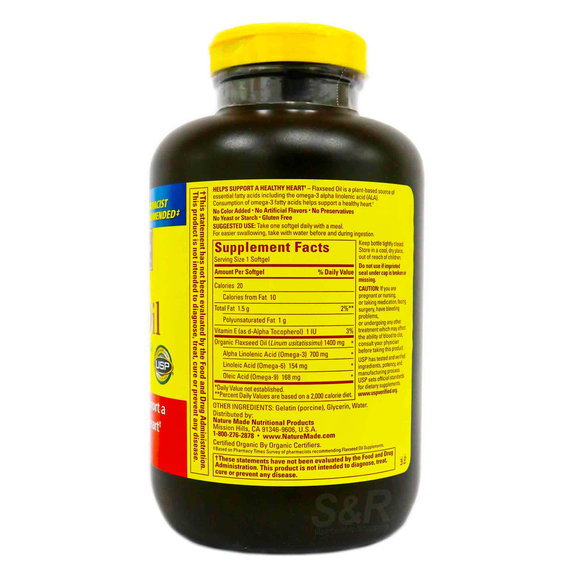 Nature Made Flaxseed Oil 1400mg
