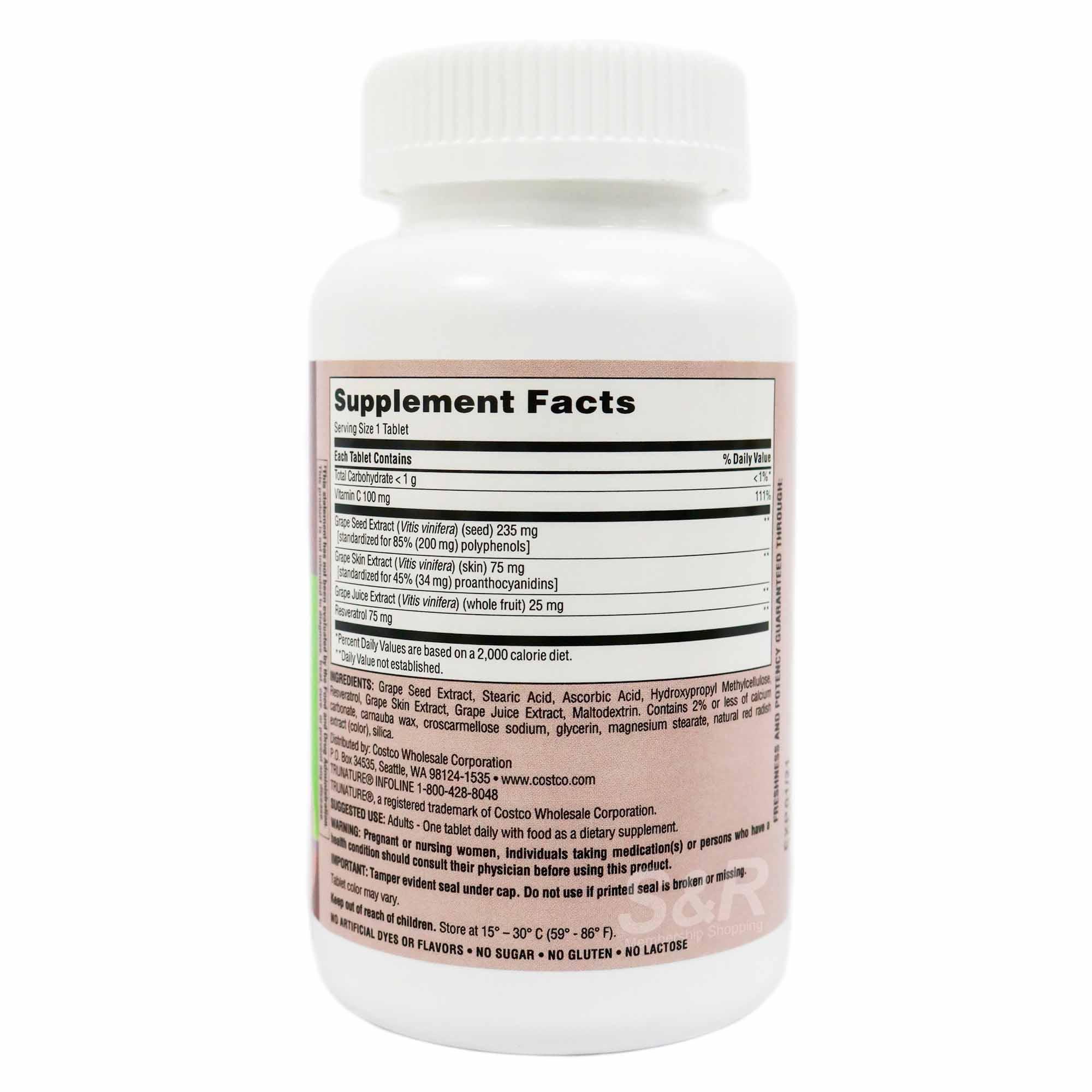 TruNature Grape Seed & Resveratrol