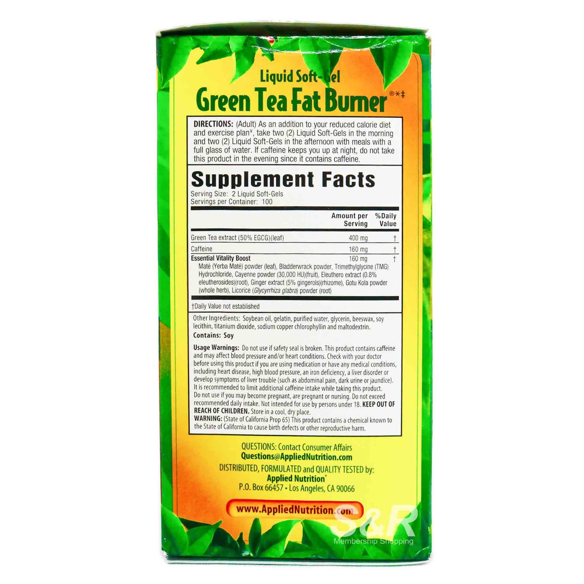 Maximum Strength Green Tea Fat Burner
