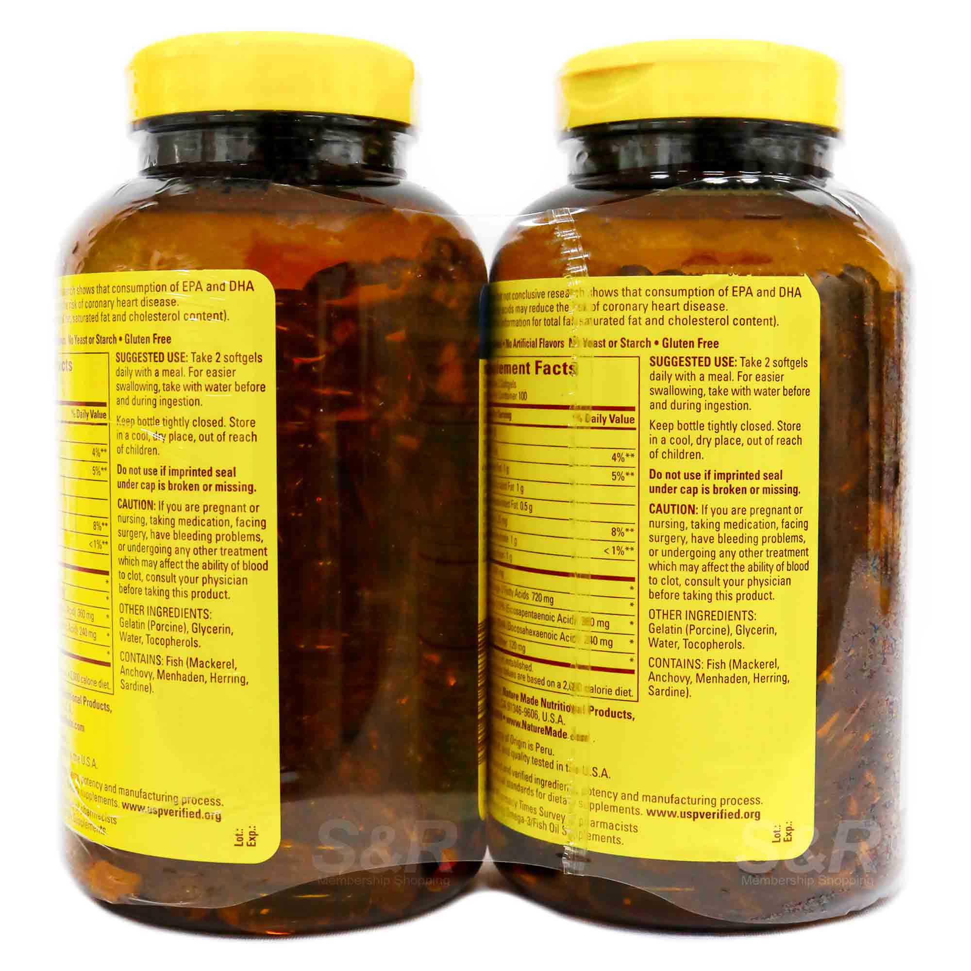 Nature Made Fish Oil 1200mg