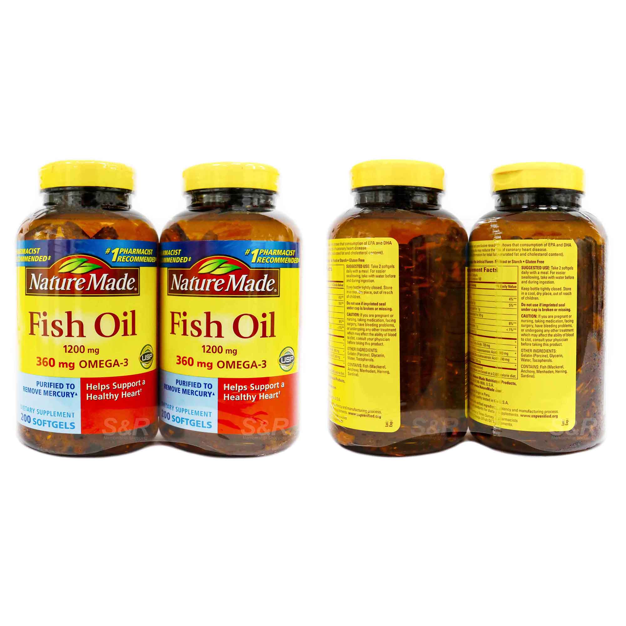 Nature Made Fish Oil 1200mg