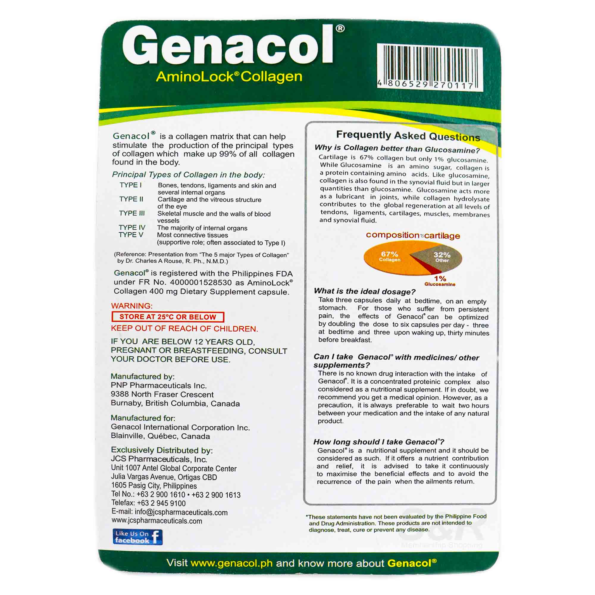 Genacol AminoLock Collagen