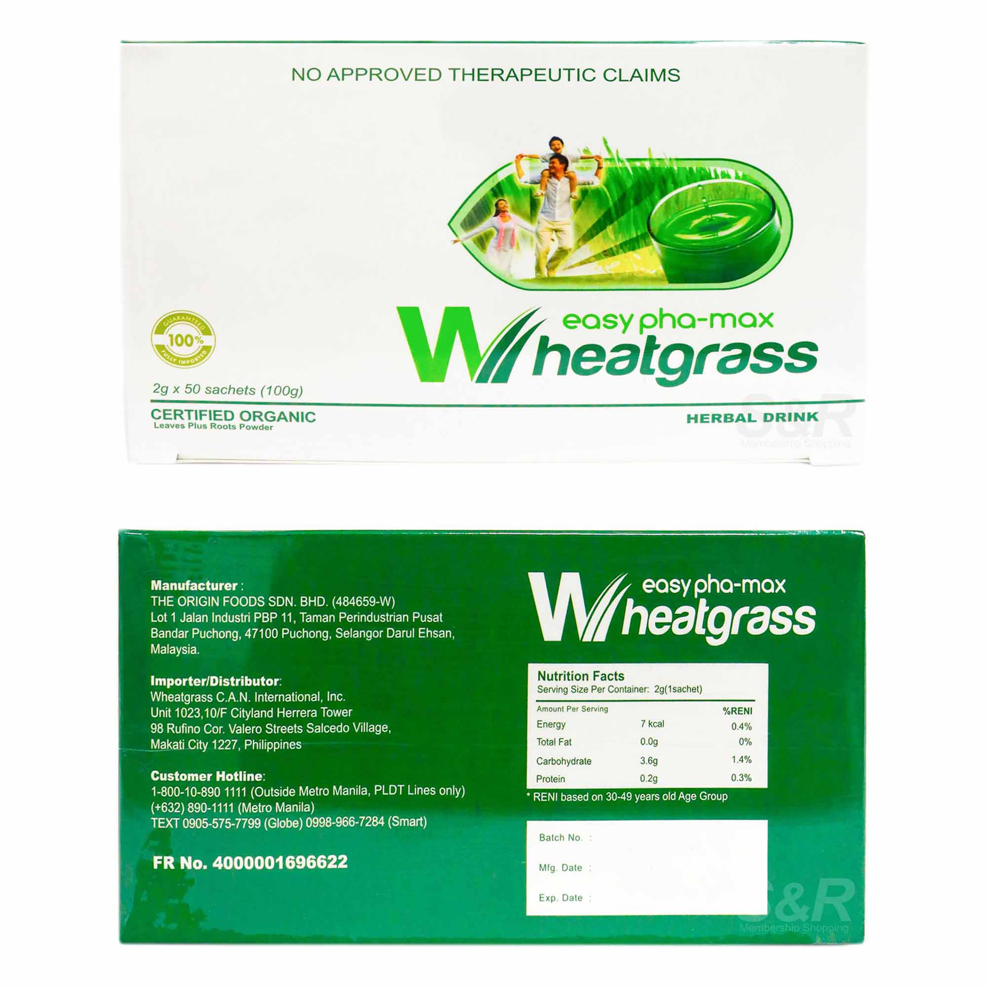 Easy Pha-Max Wheatgrass