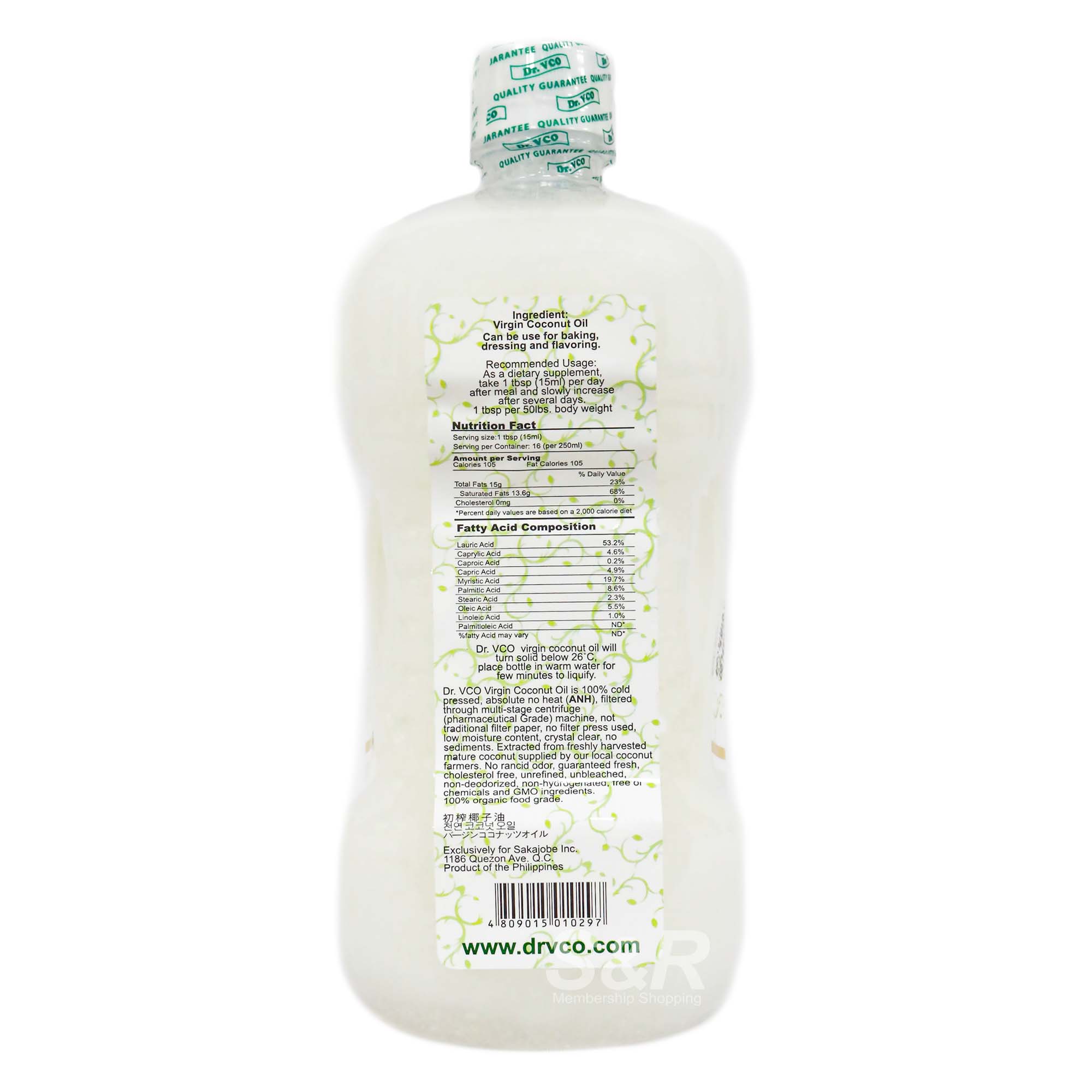 Dr. VCO Virgin Coconut Oil