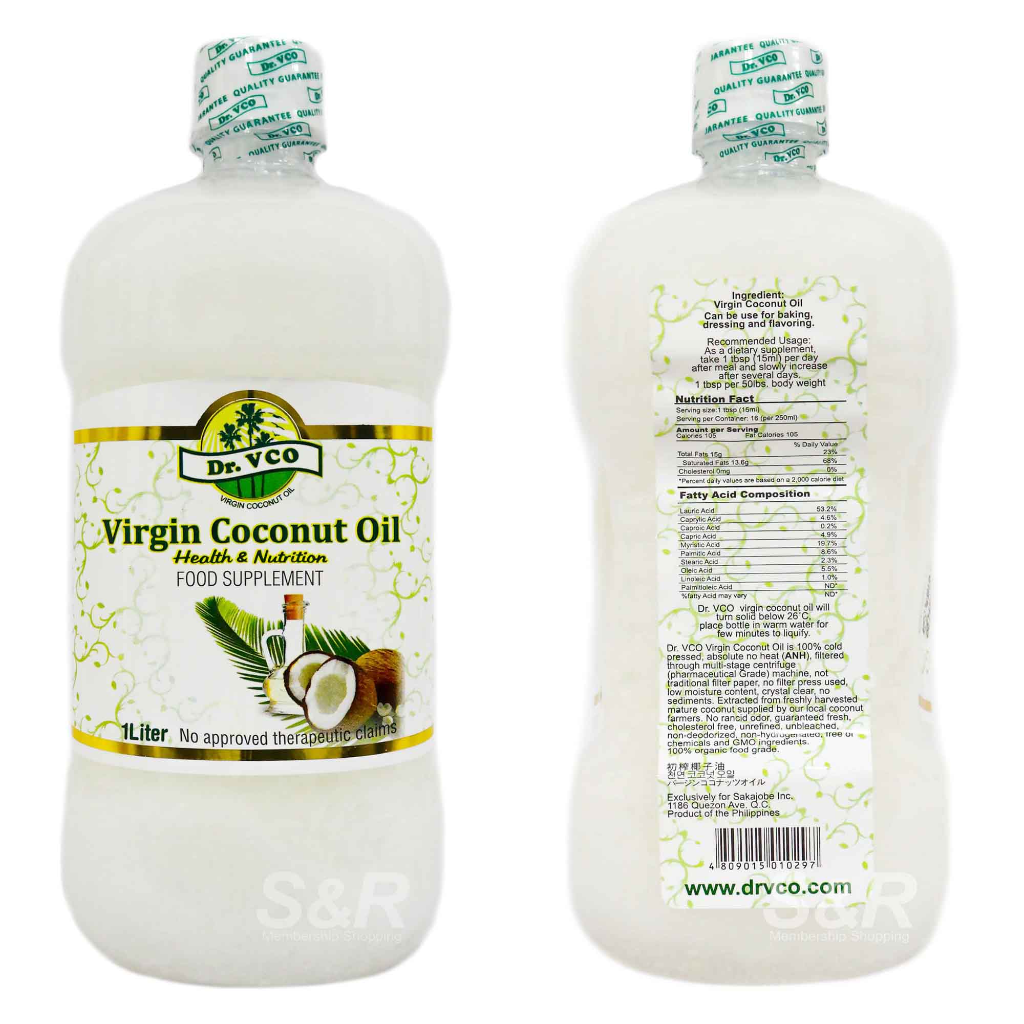 Dr. VCO Virgin Coconut Oil