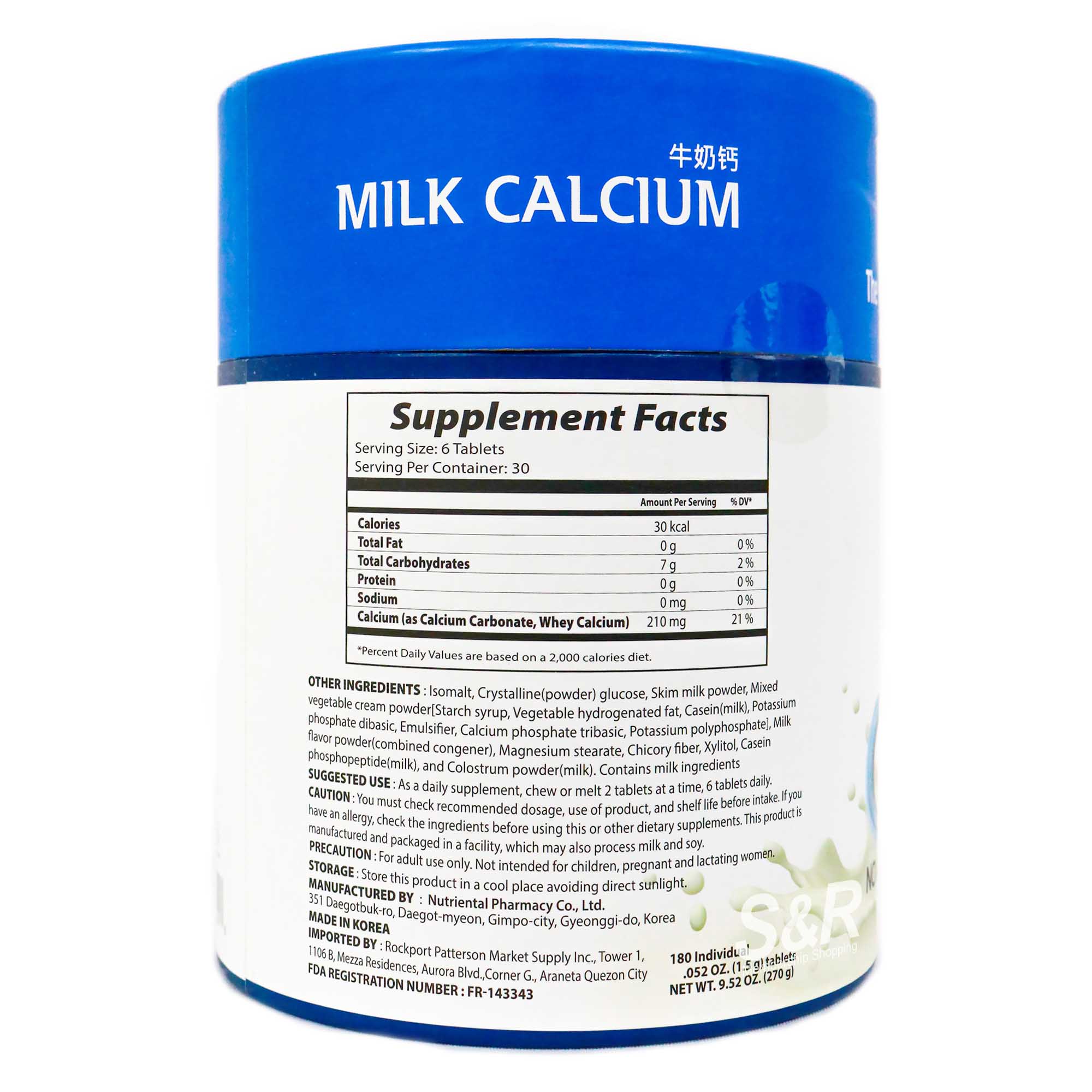 Health OK! Milk Bone Calcium