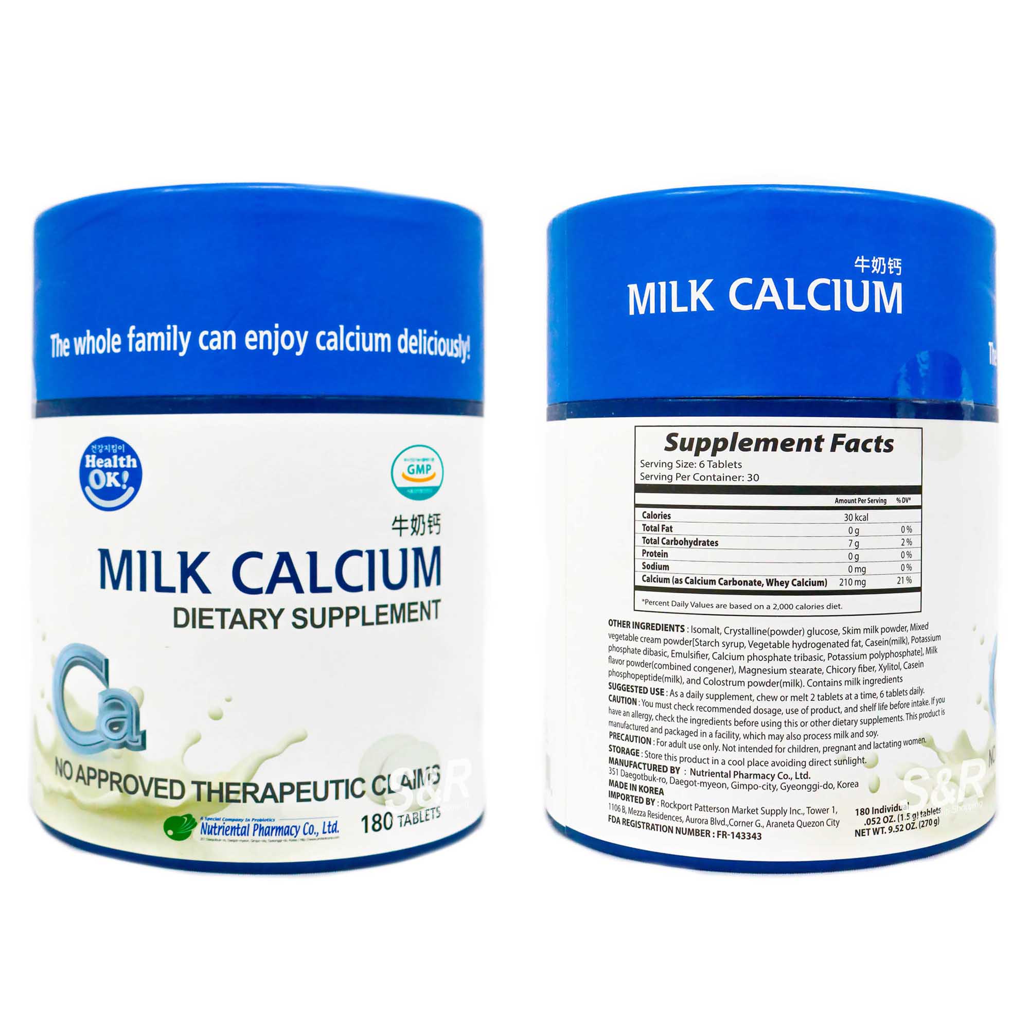 Health OK! Milk Bone Calcium