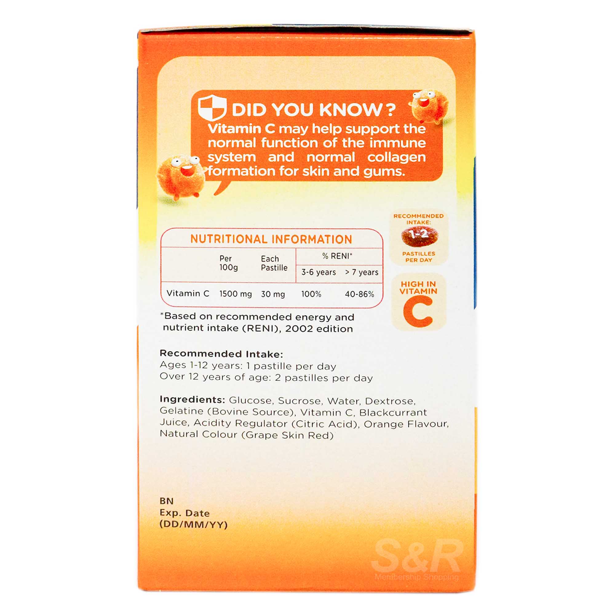 Scott's Vitamin C Pastilles