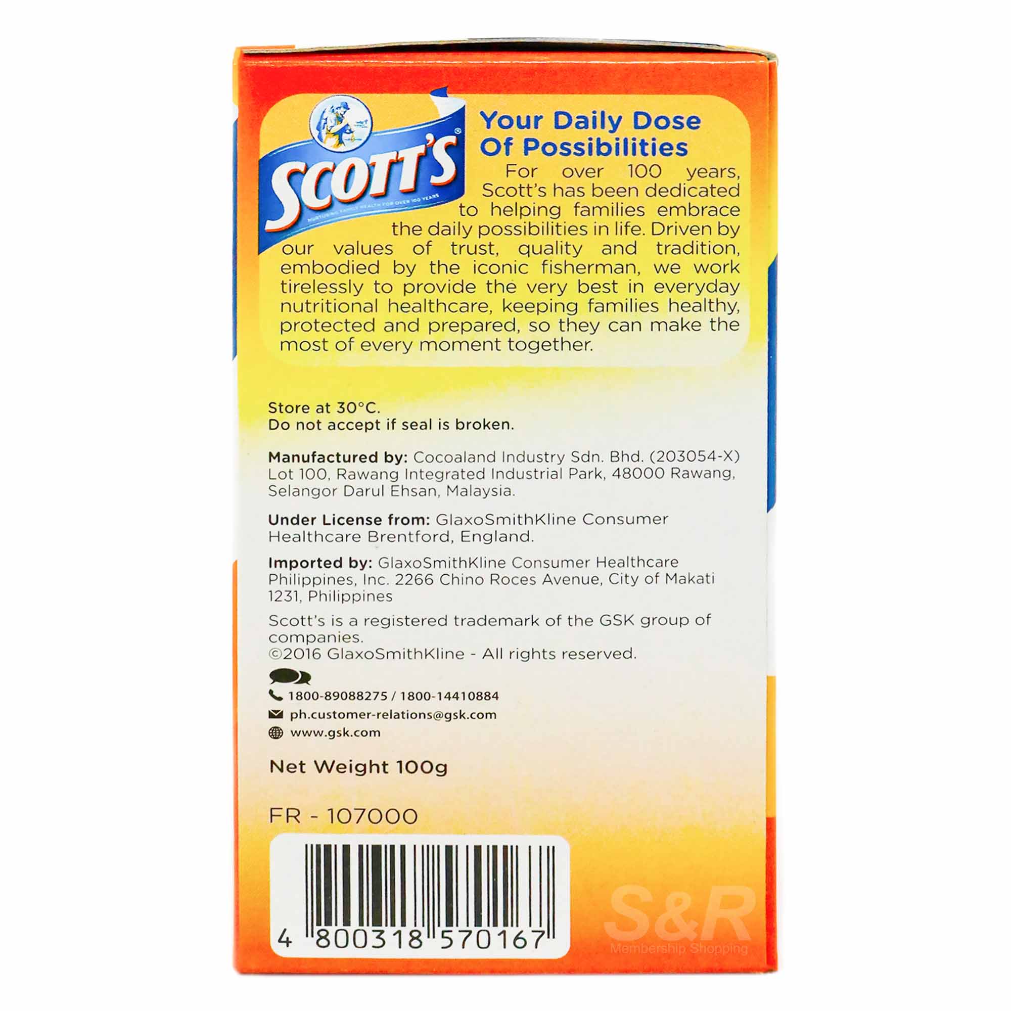 Scott's Vitamin C Pastilles