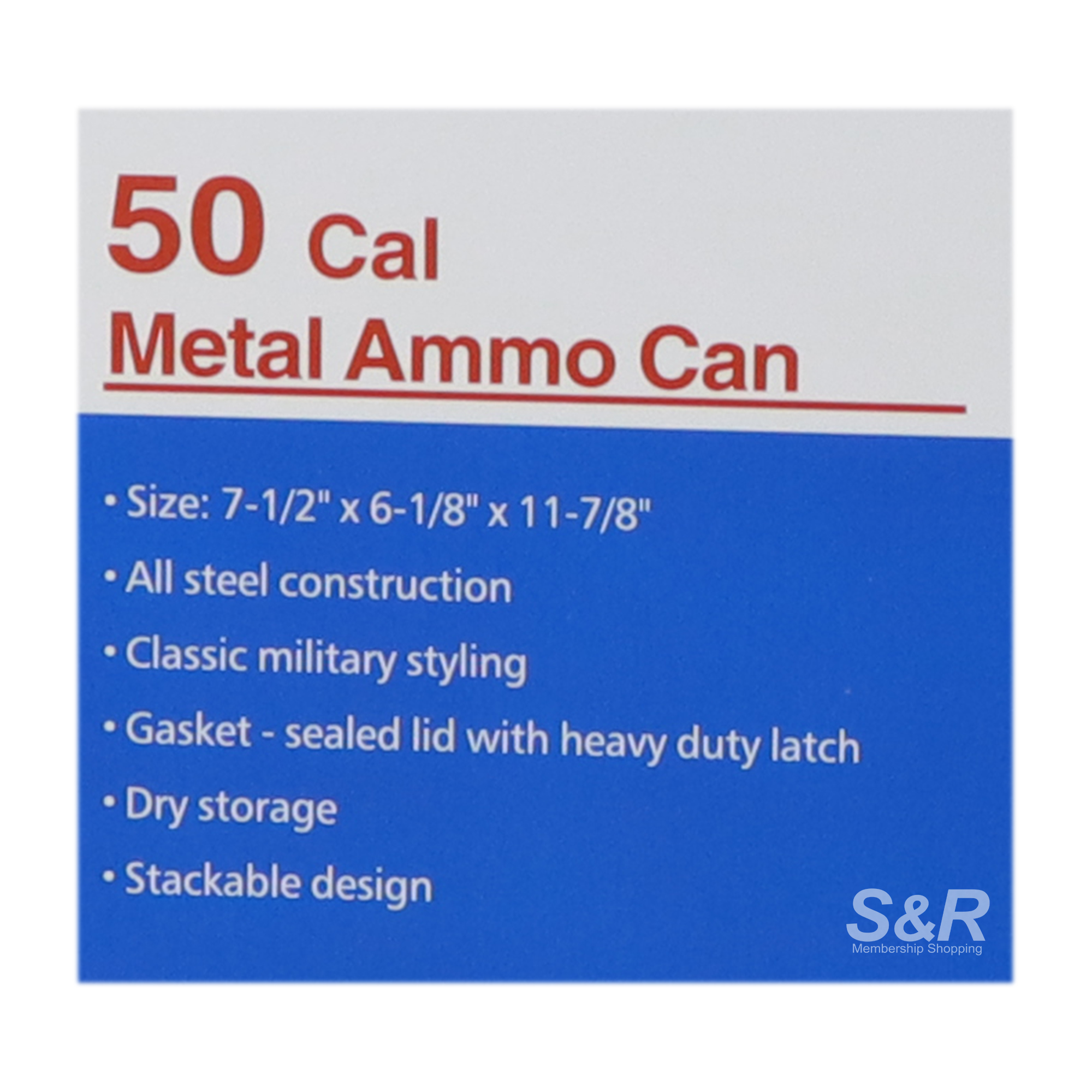 Metal Ammo Can