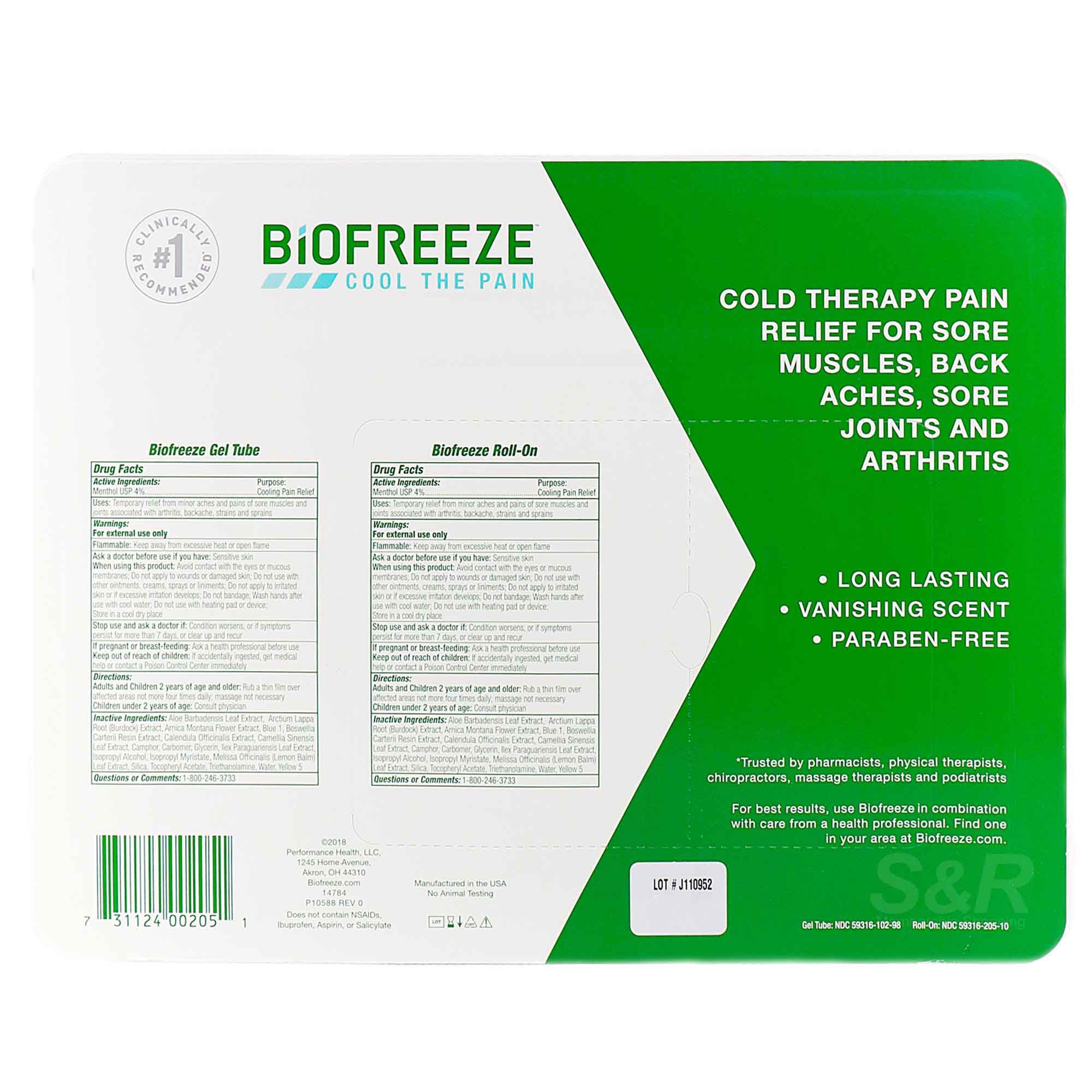 Biofreeze Professional Soothing Menthol