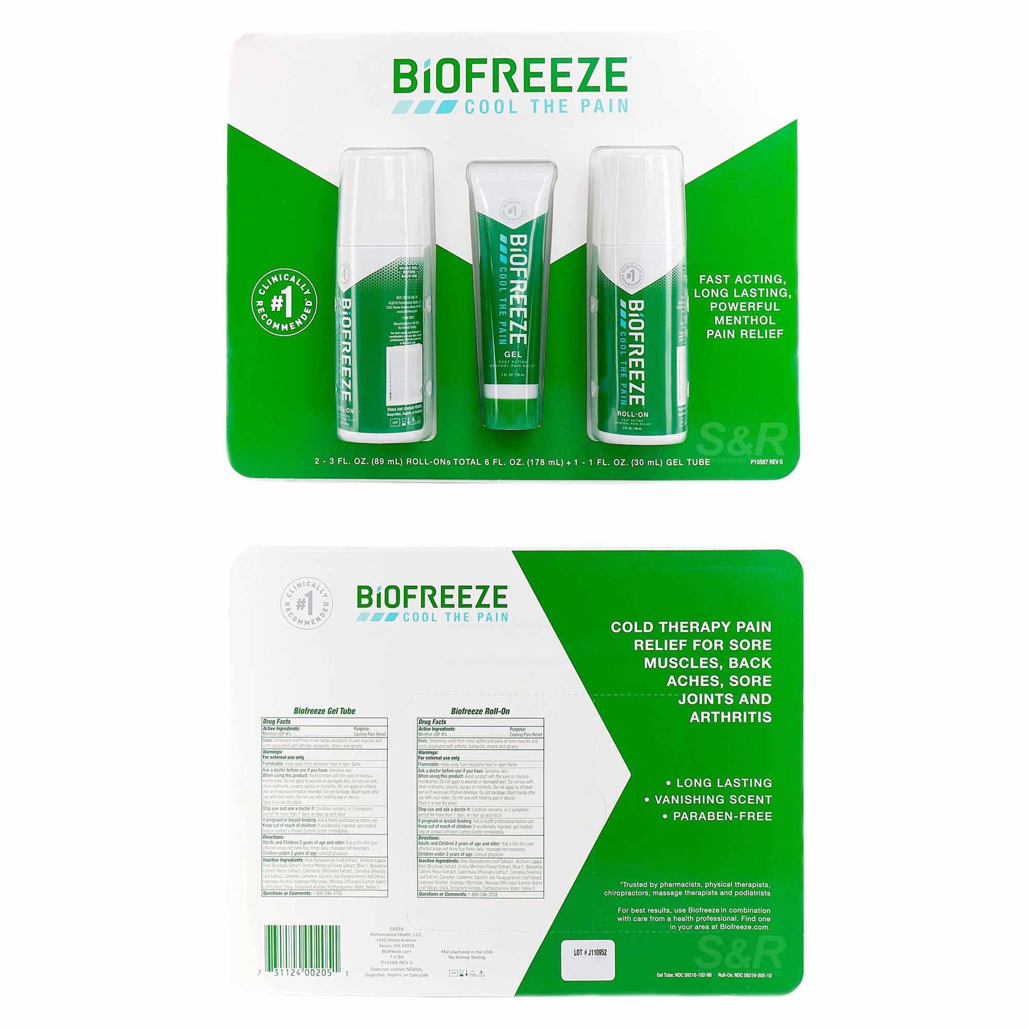 Biofreeze Professional Soothing Menthol