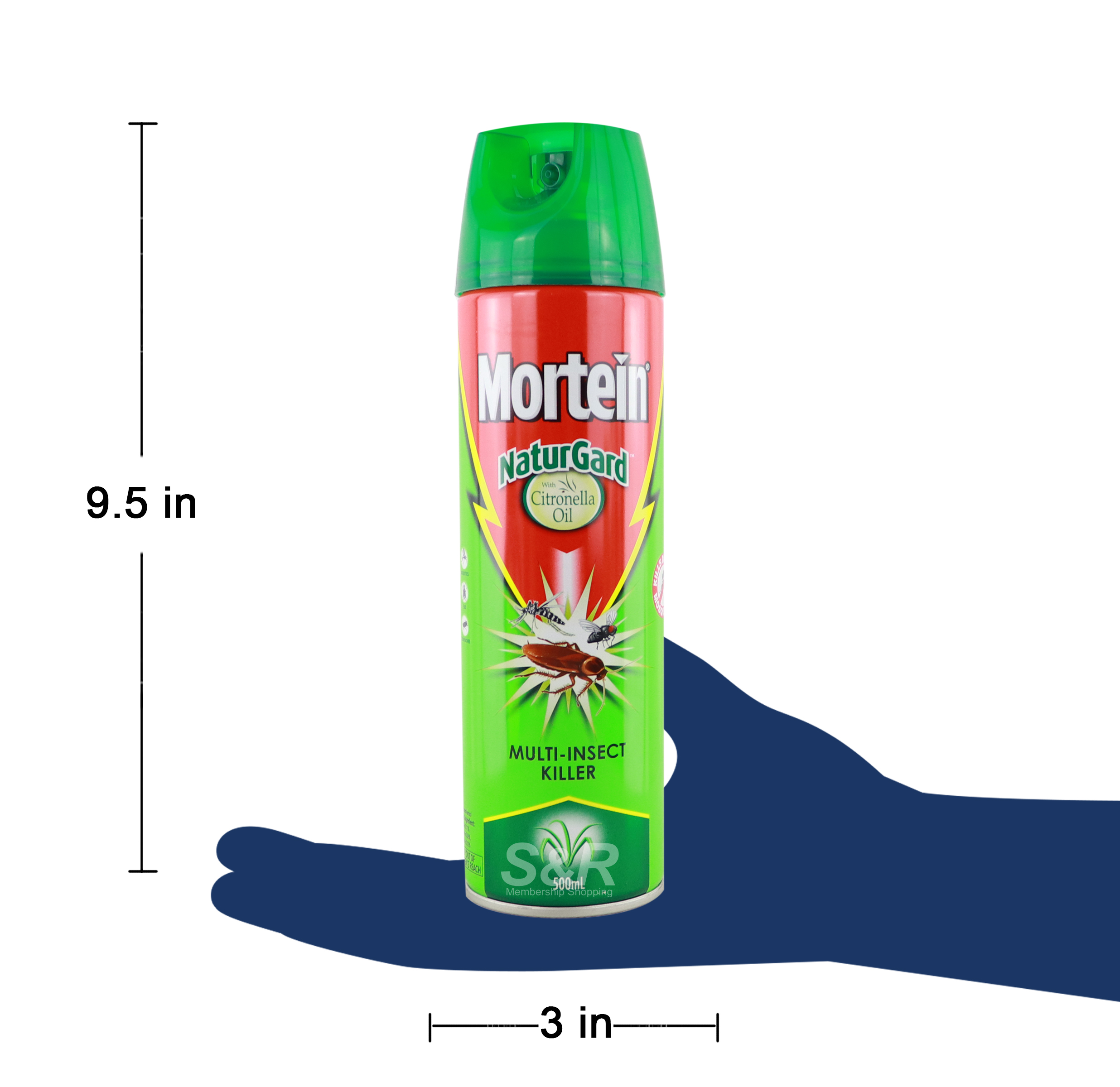 Mortein Naturgard MultiInsect Killer with Citronella 500mL