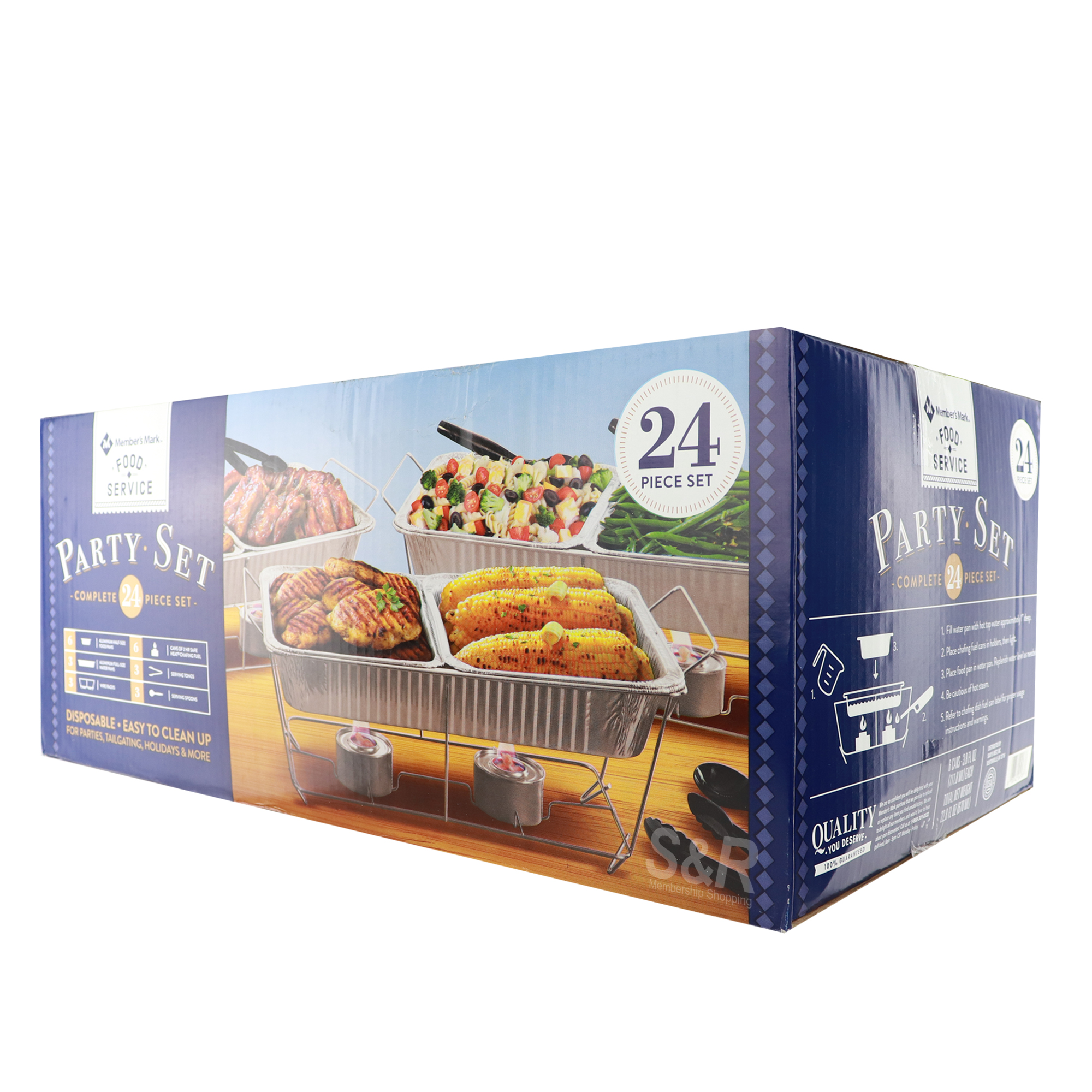 Member’s Mark Party Set 1 box