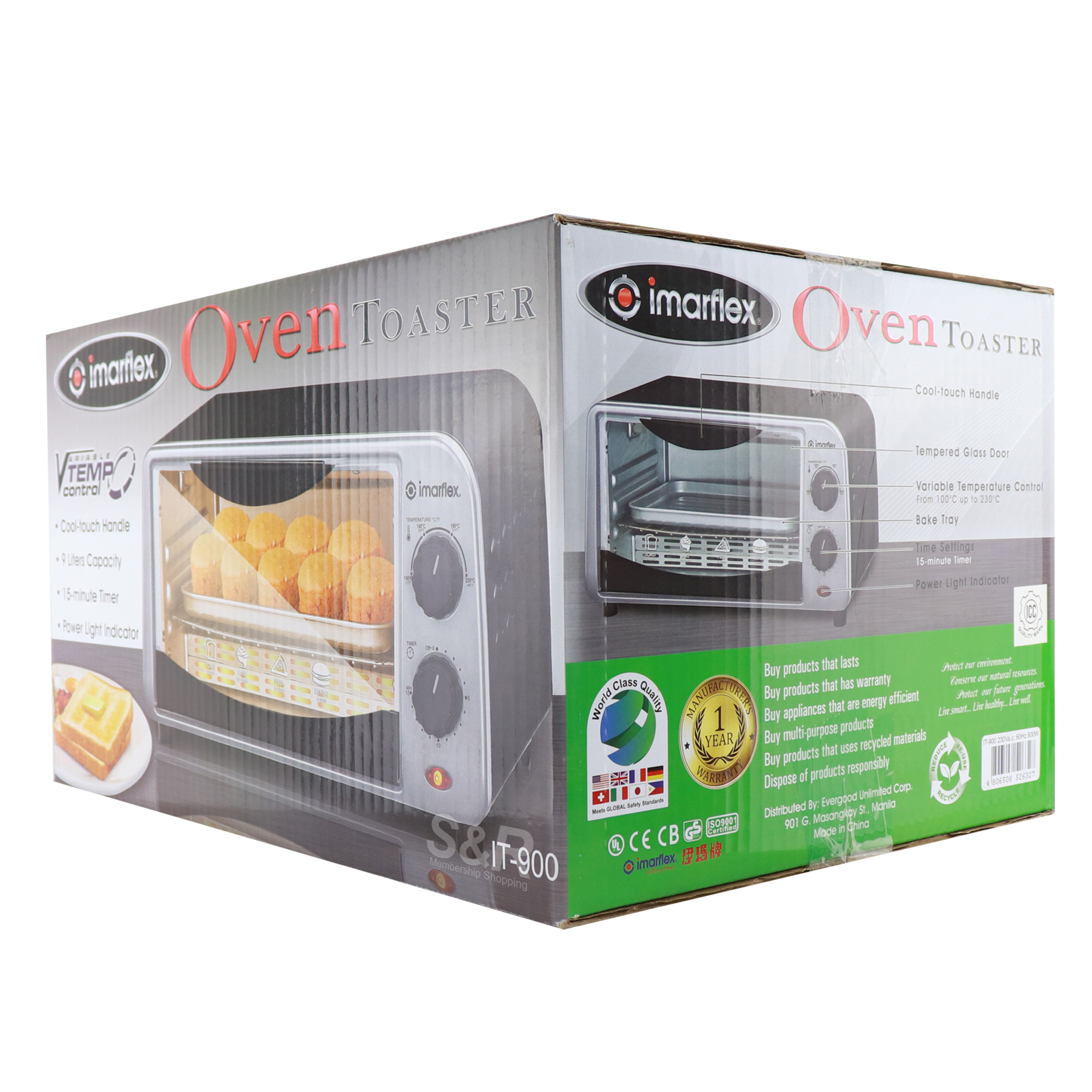 Imarflex Toaster Oven