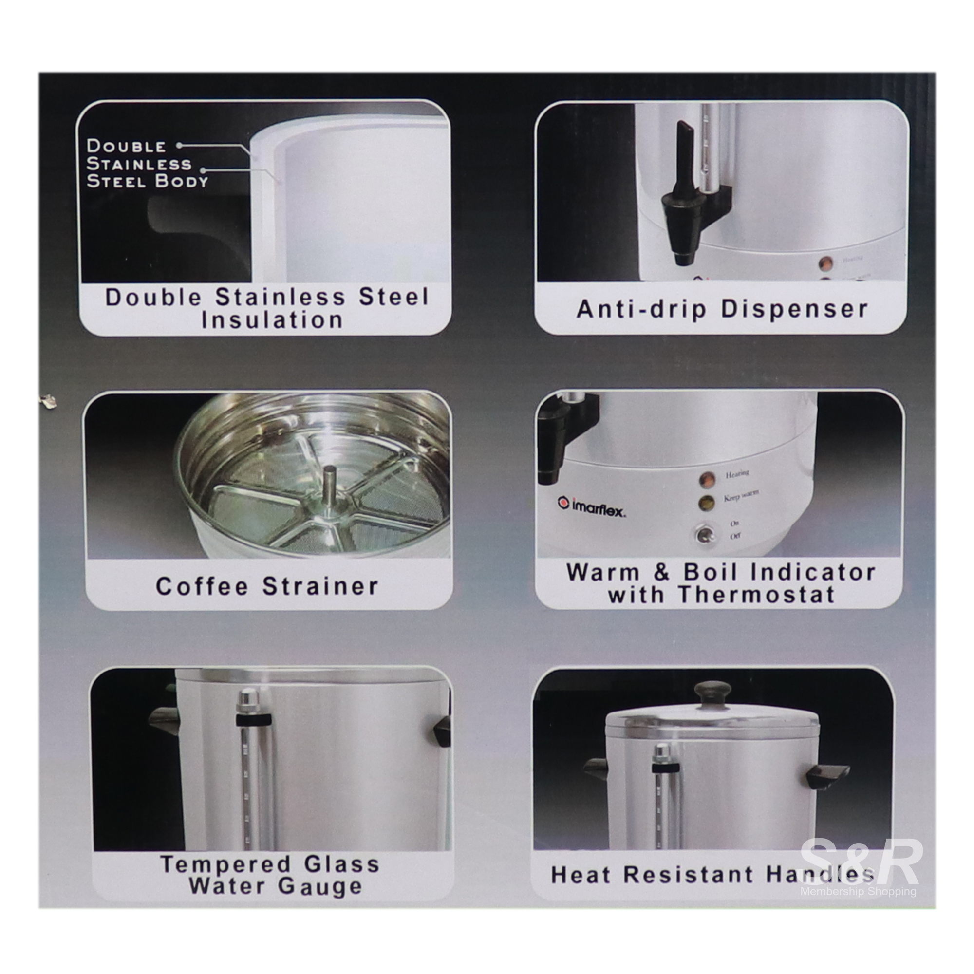 Imarflex Water and Coffee Boiler IWB1500S