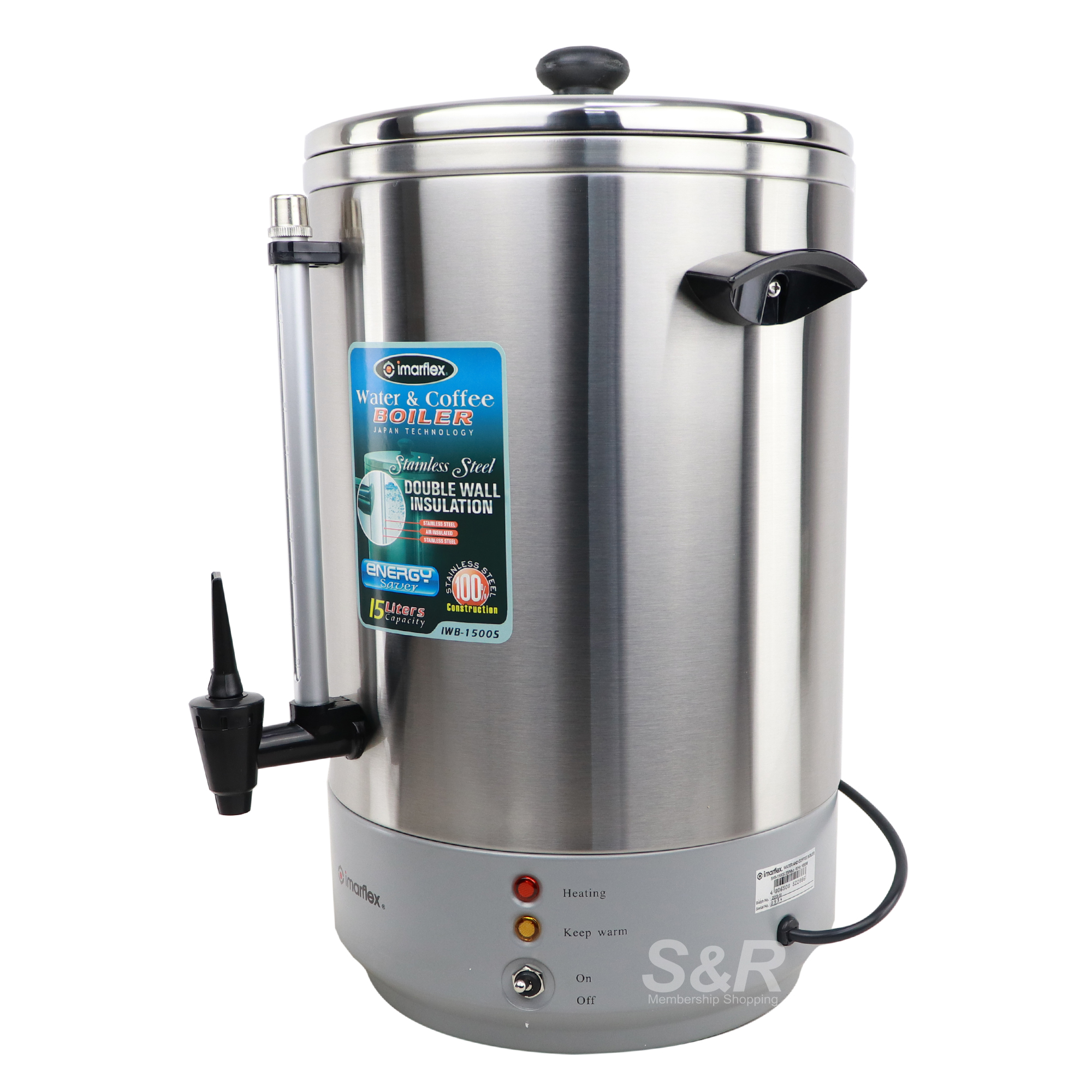 Imarflex Water and Coffee Boiler IWB1500S