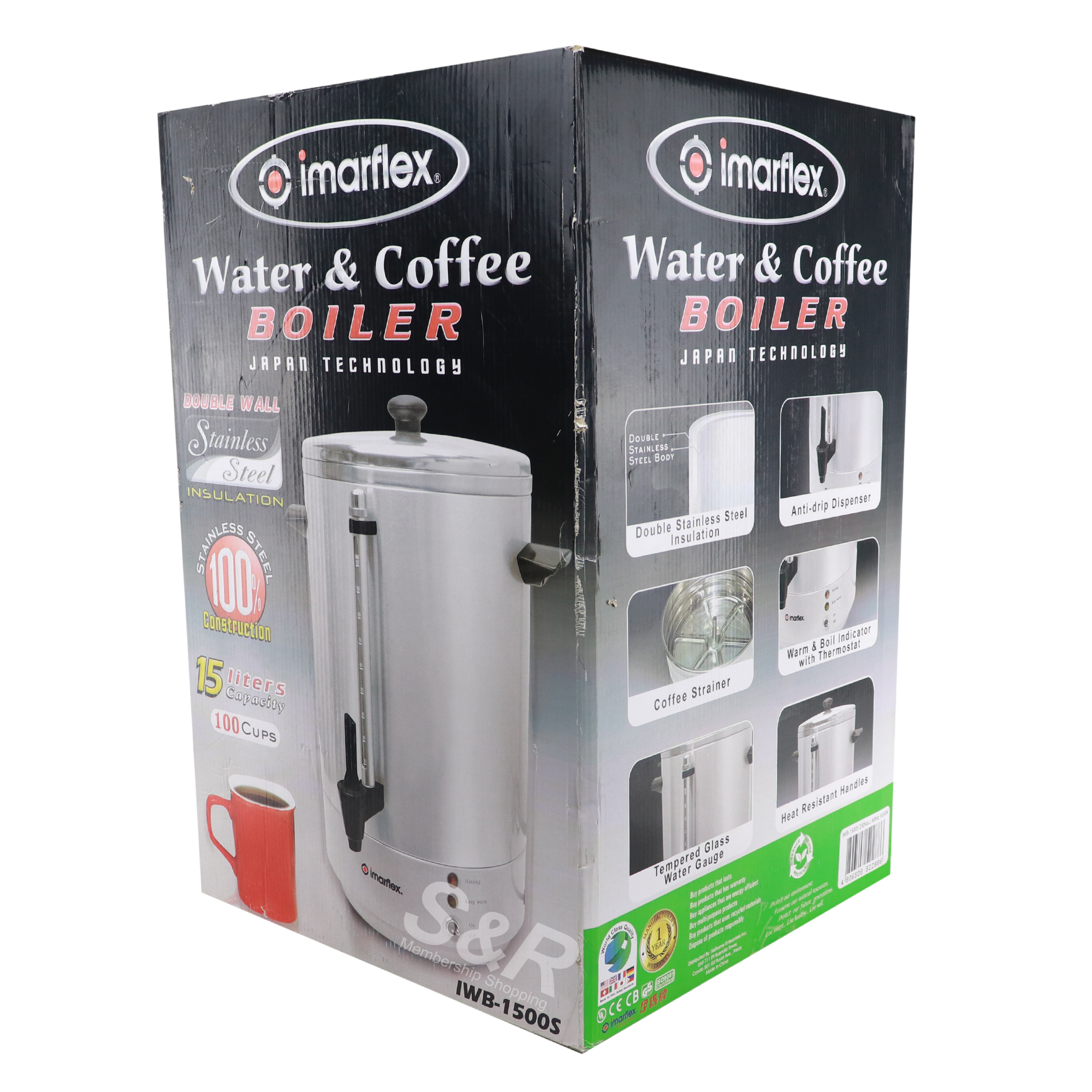 Imarflex Water and Coffee Boiler IWB1500S