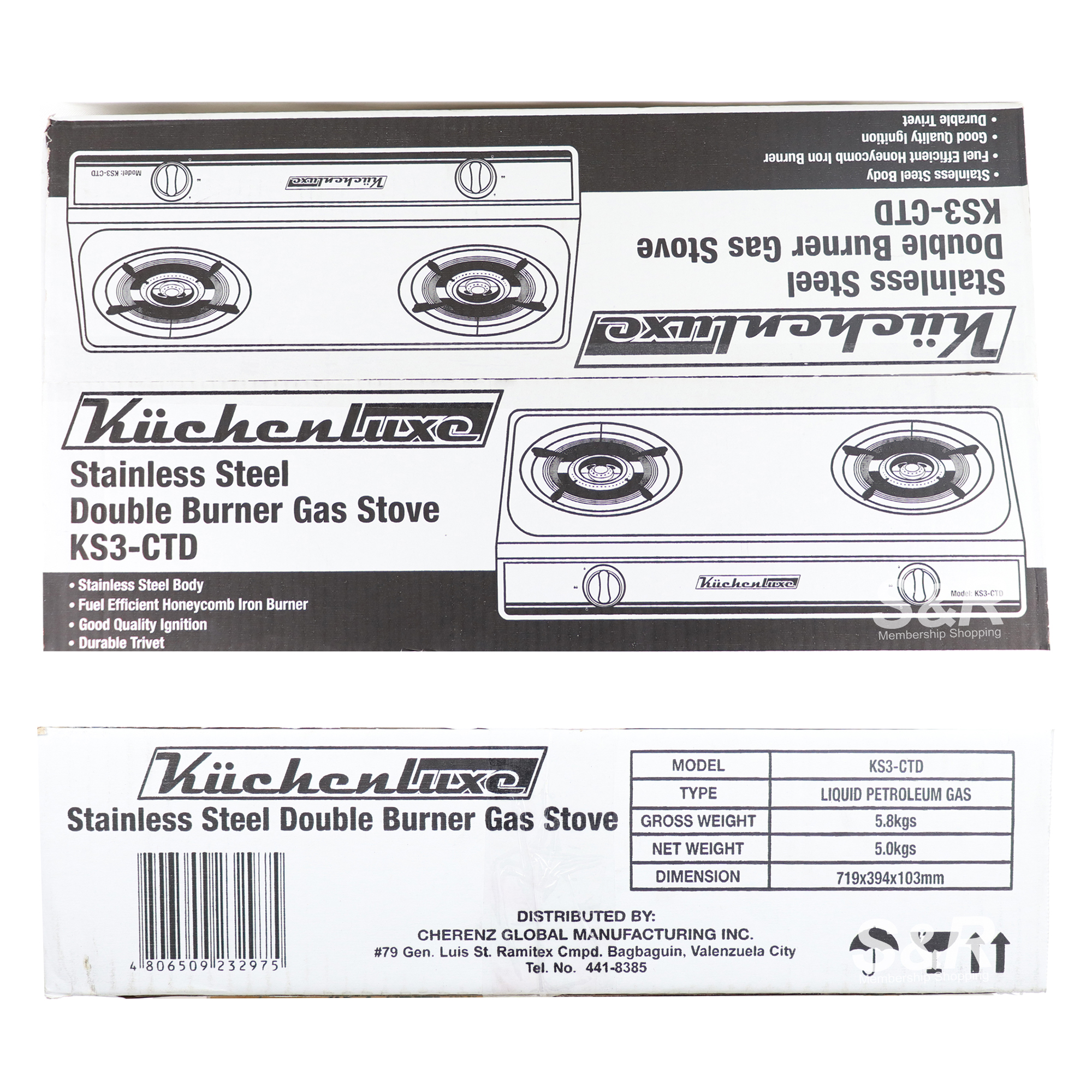 Kuchenluxe Gas Stove