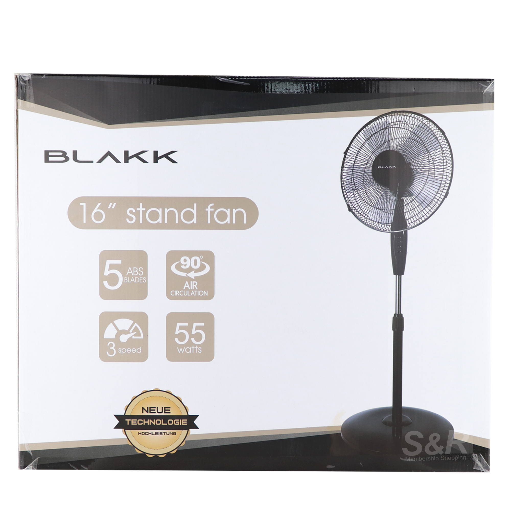Blakk Stand Fan