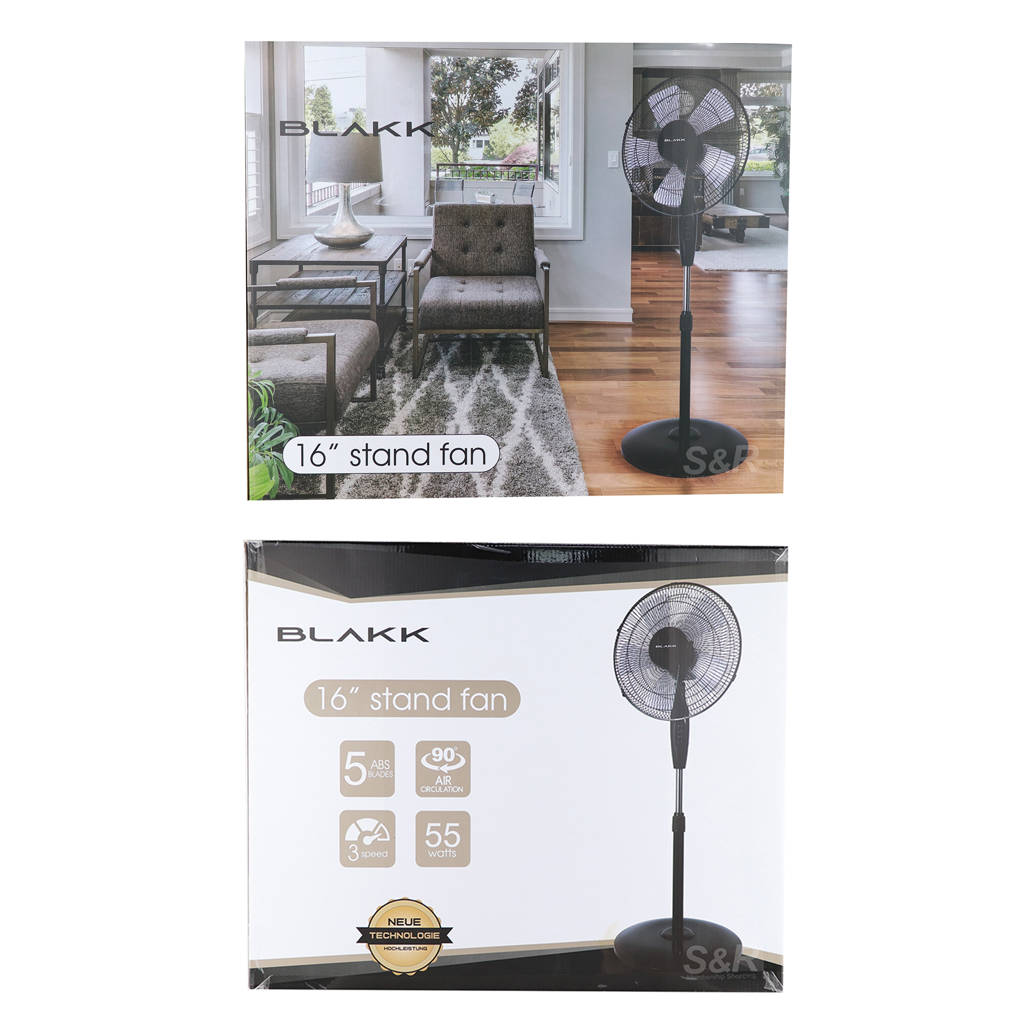 Blakk Stand Fan