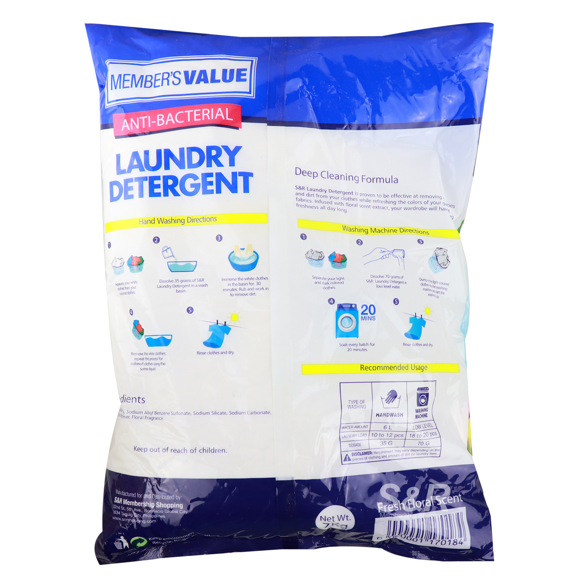 Member's Value Laundry Detergent 7kg