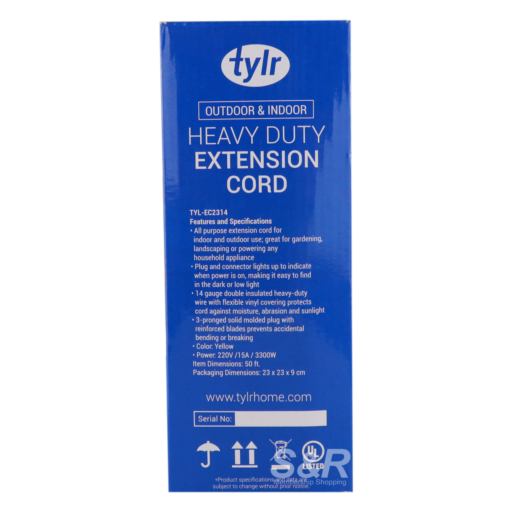 Tylr Extension Cord