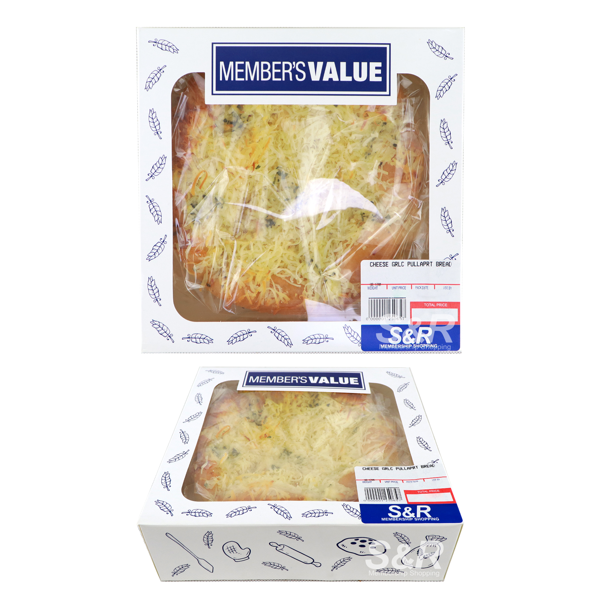 Member's Value Cheese Garlic Pull Apart Bread