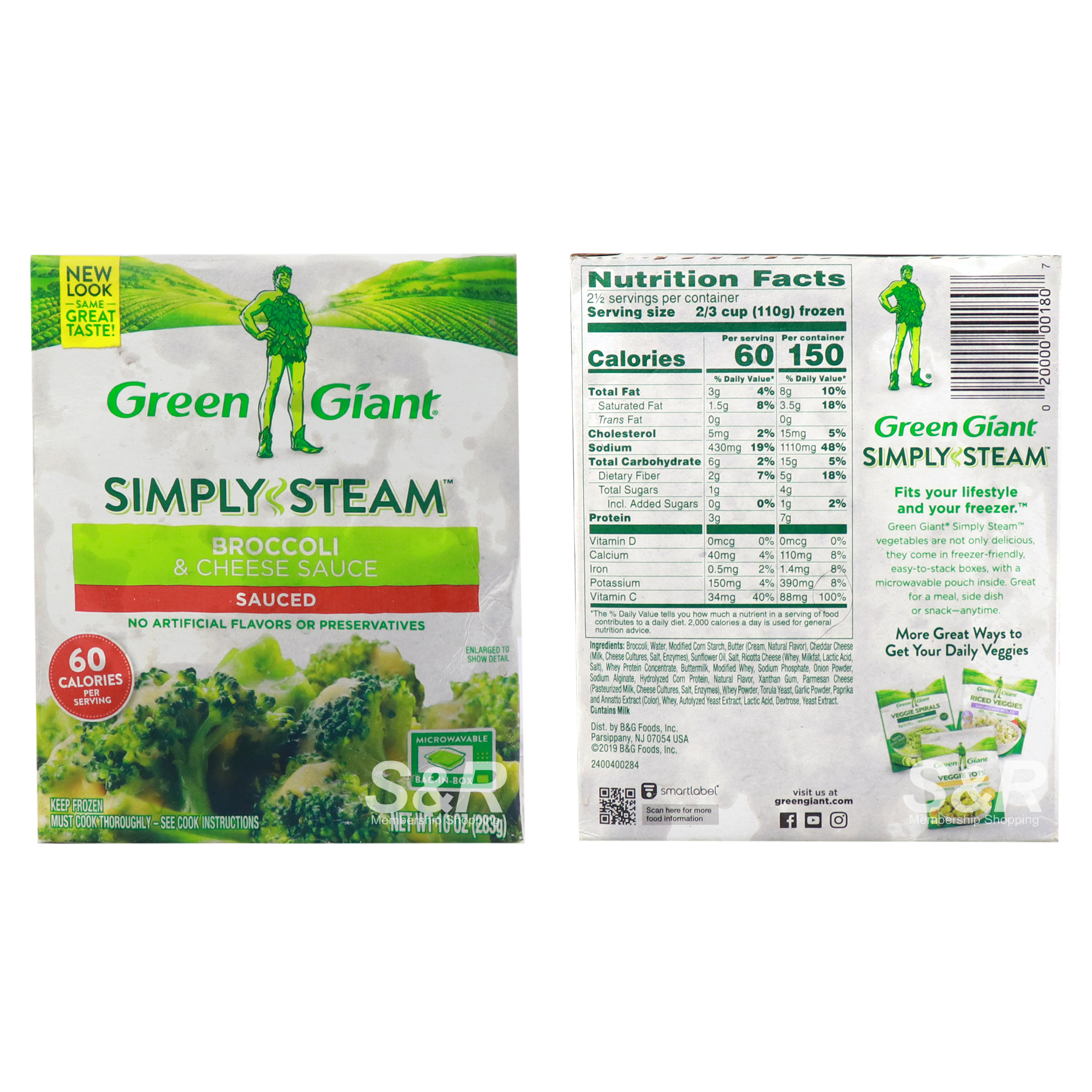 Green Giant Broccoli & Cheese