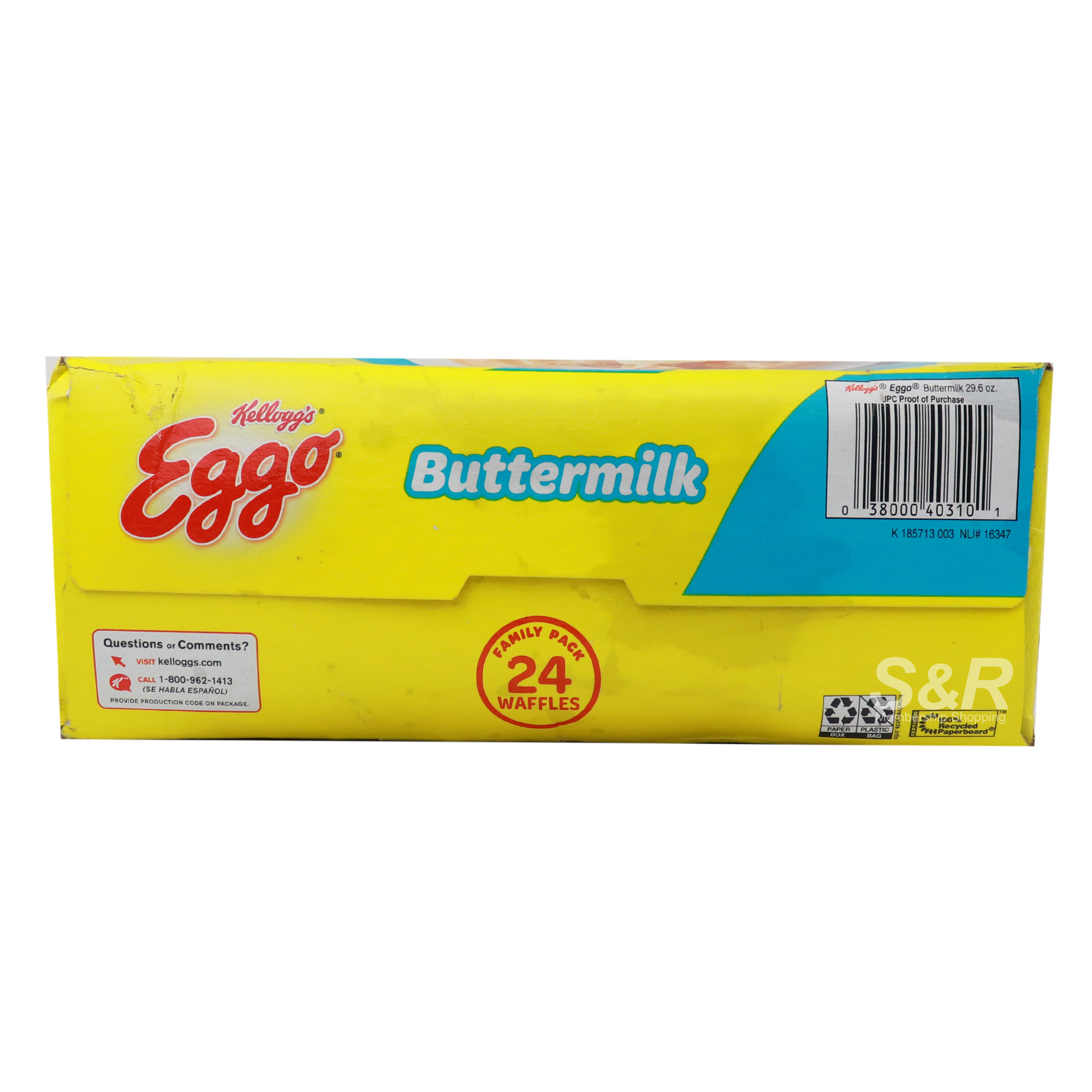 Kellogg's Eggo Buttermilk Waffles 24pcs