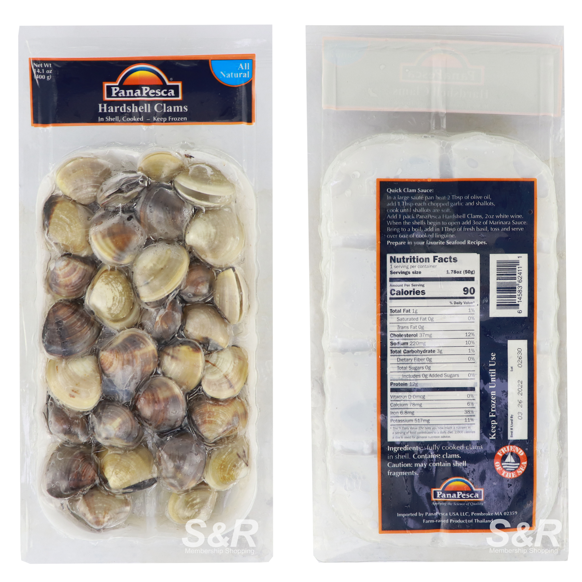 PanaPesca Hardshell Clams