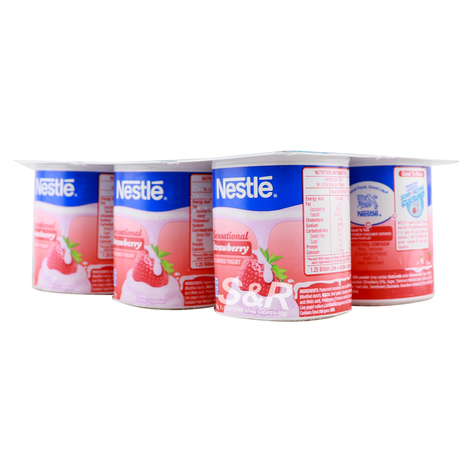 Nestle Yogurt Strawberry Flavored Yogurt