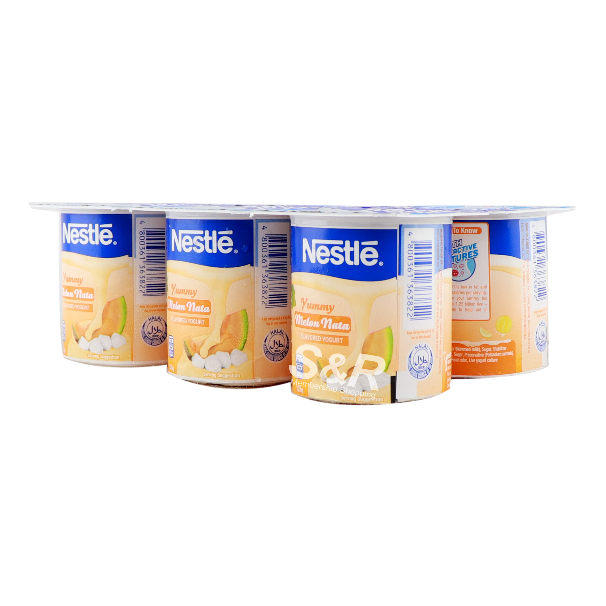 Nestle Yogurt Melon Nata Flavored Yogurt