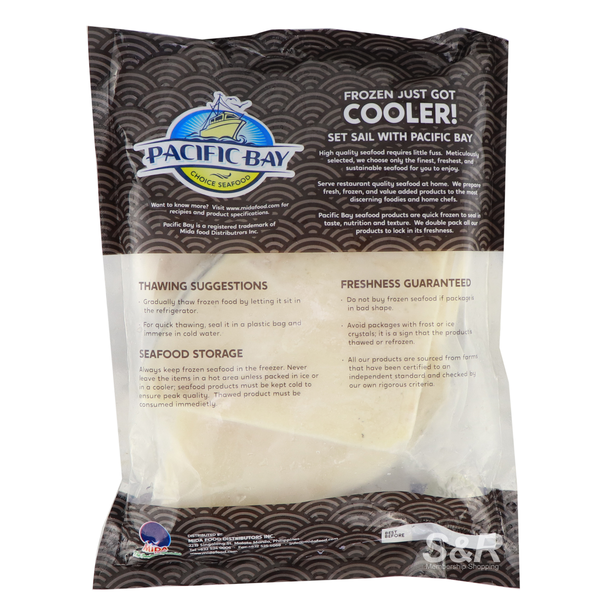 Pacific Bay Chilean Sea Bass Steak 500g