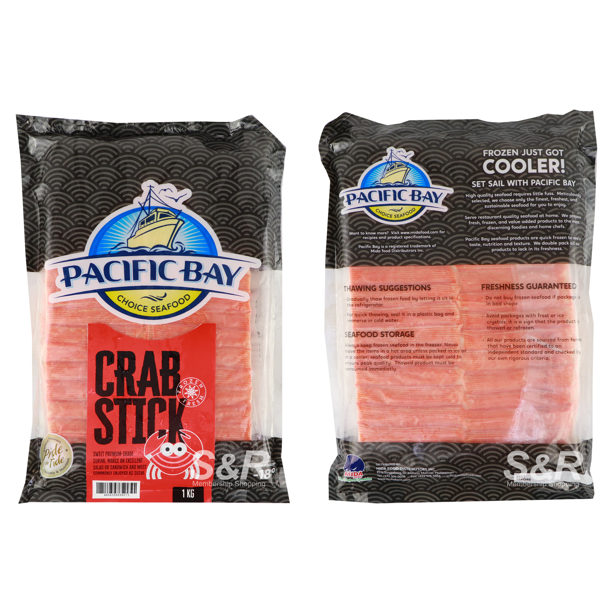 Pacific Bay Crab Sticks