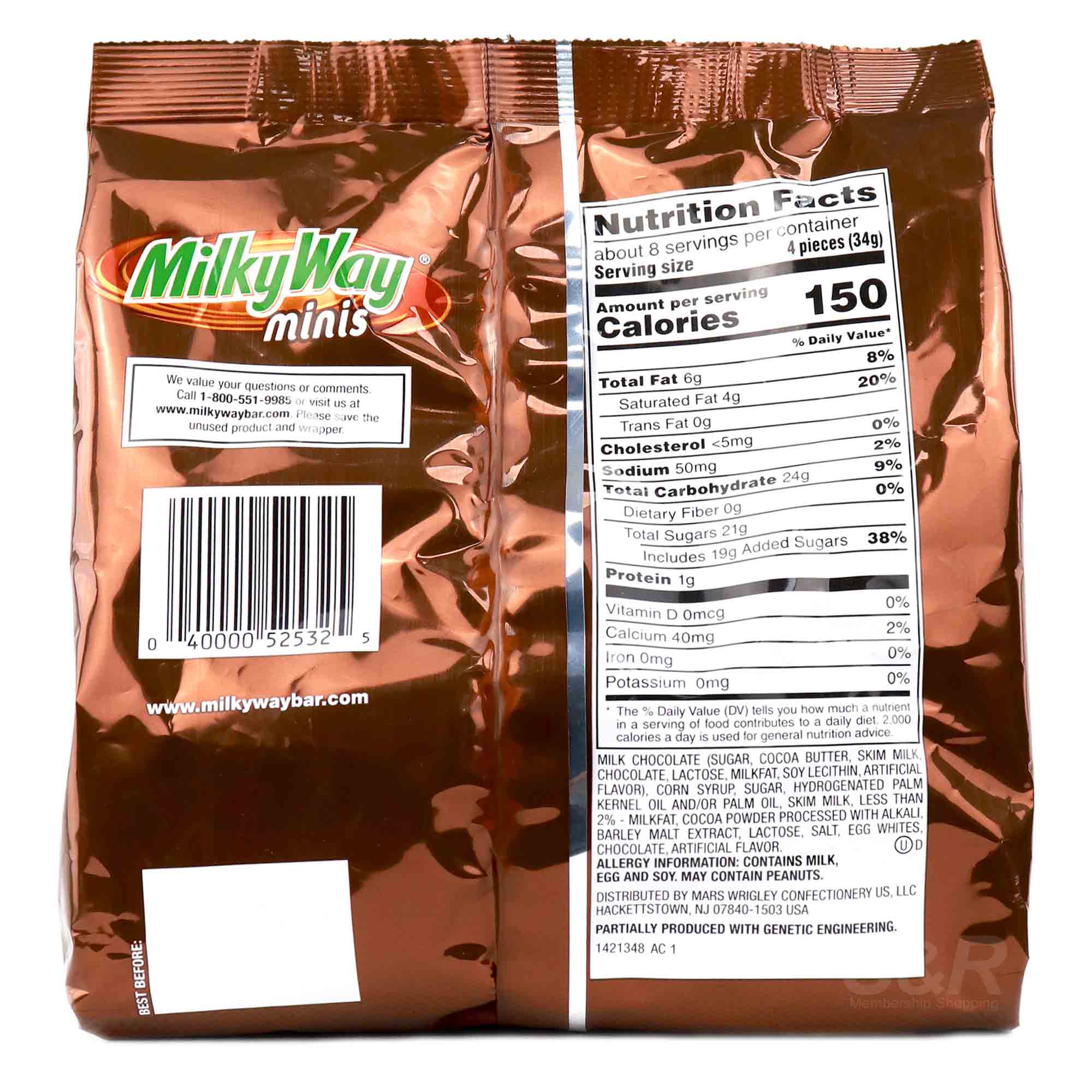 Milky Way Mini Bar Nutrition Facts informacionpublica svet gob gt