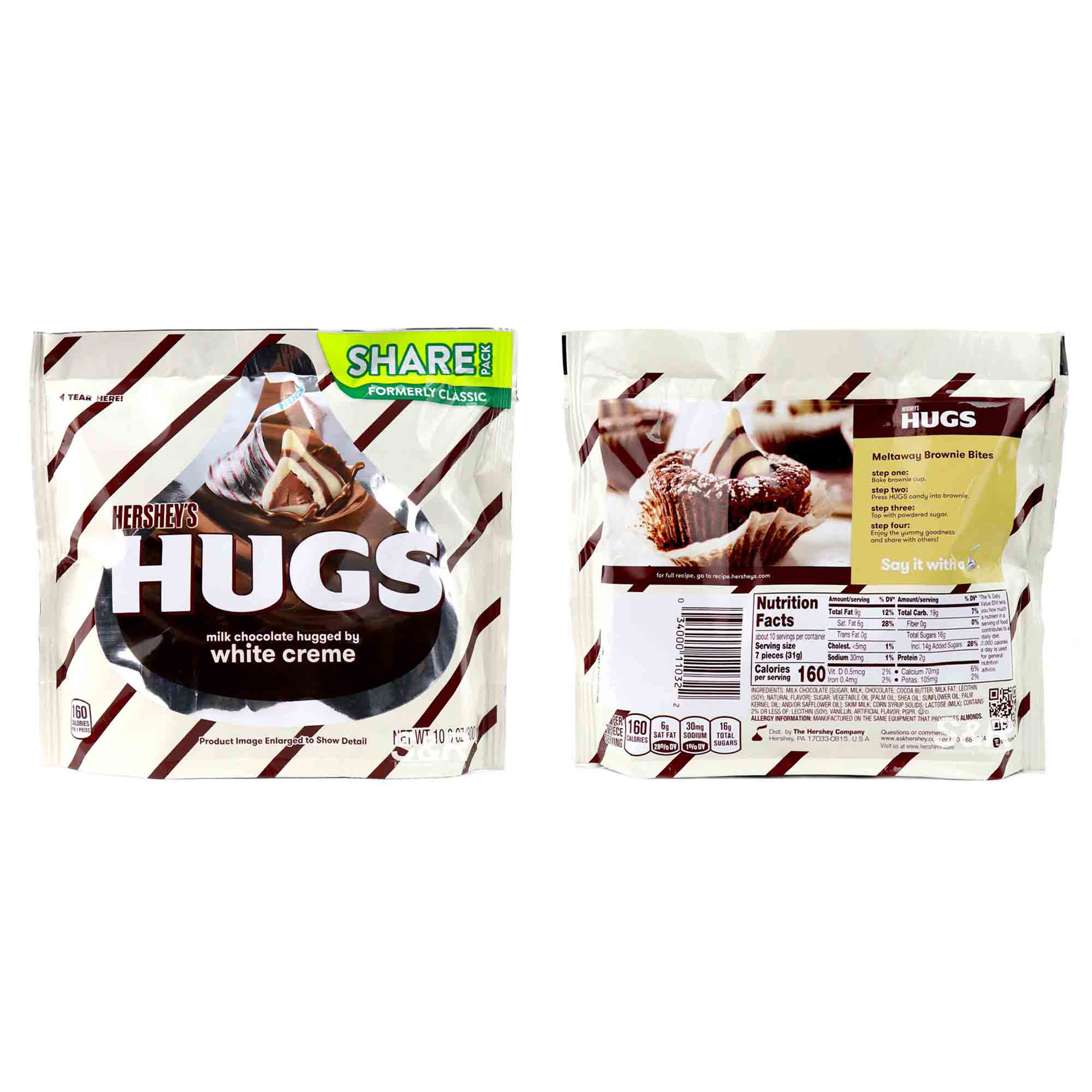 Hershey's Hugs Chocolate 300g