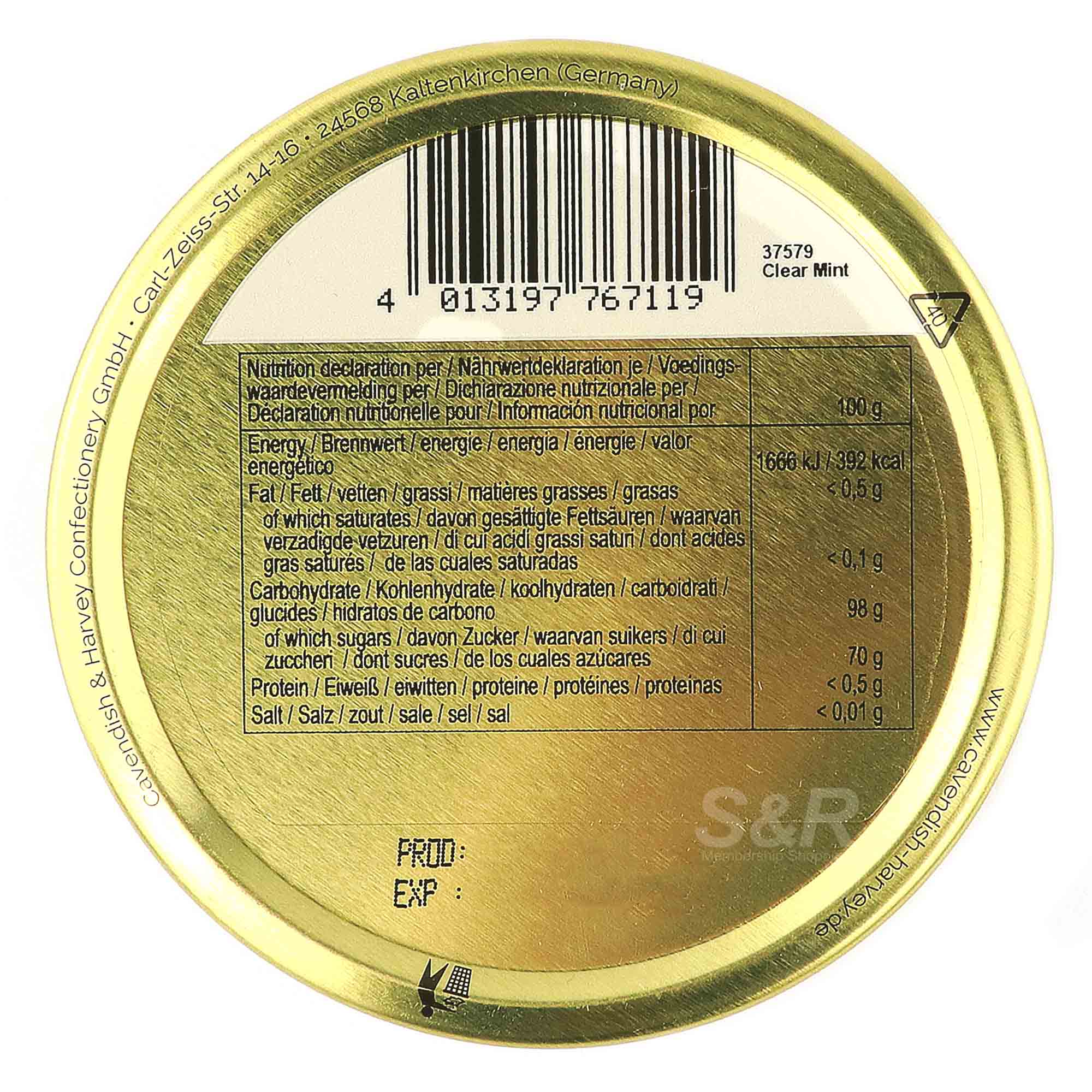 Cavendish & Harvey Clear Mint Flavor