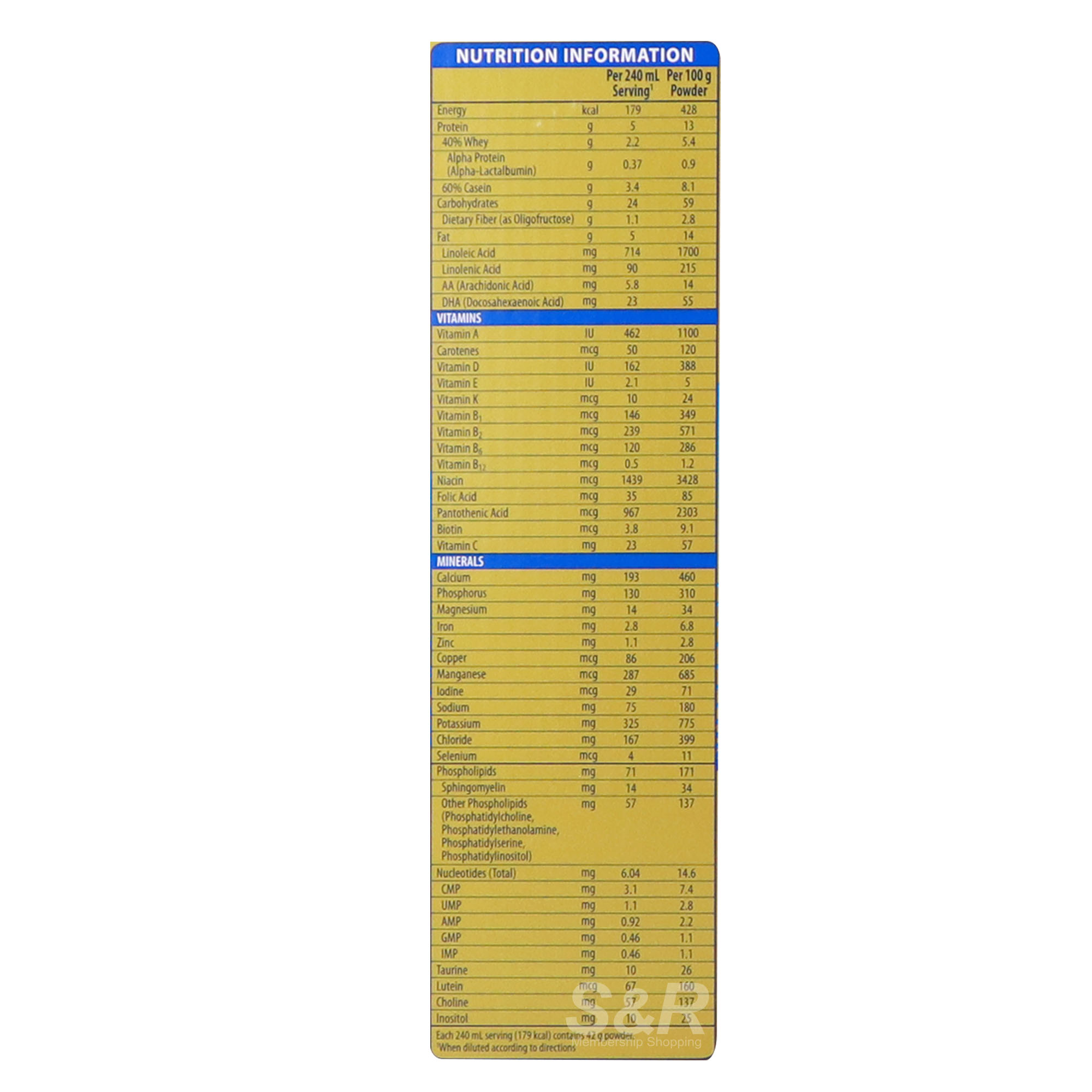 S26 Promil Gold Infant Formula